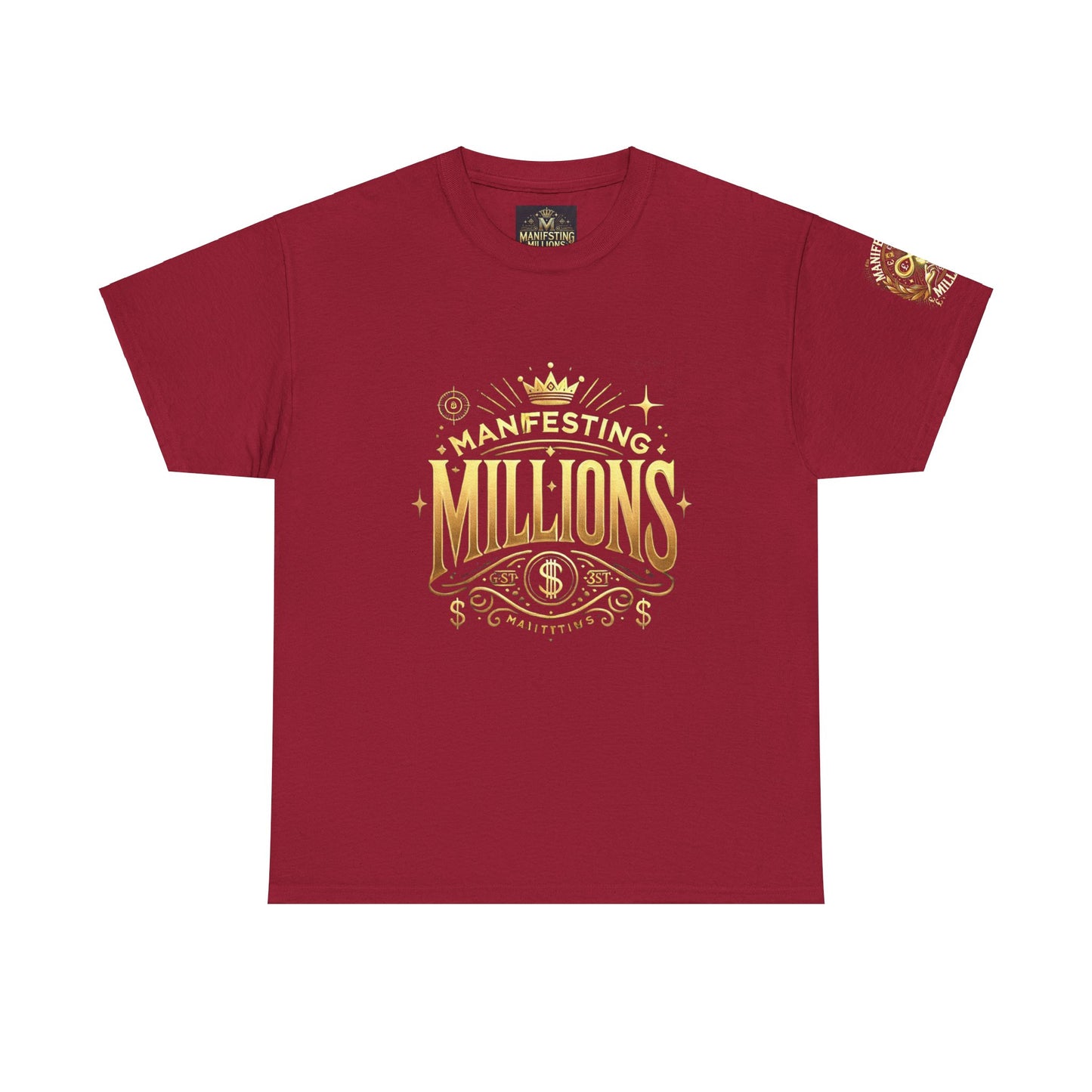Manifesting Millions - Heavy Cotton Tee