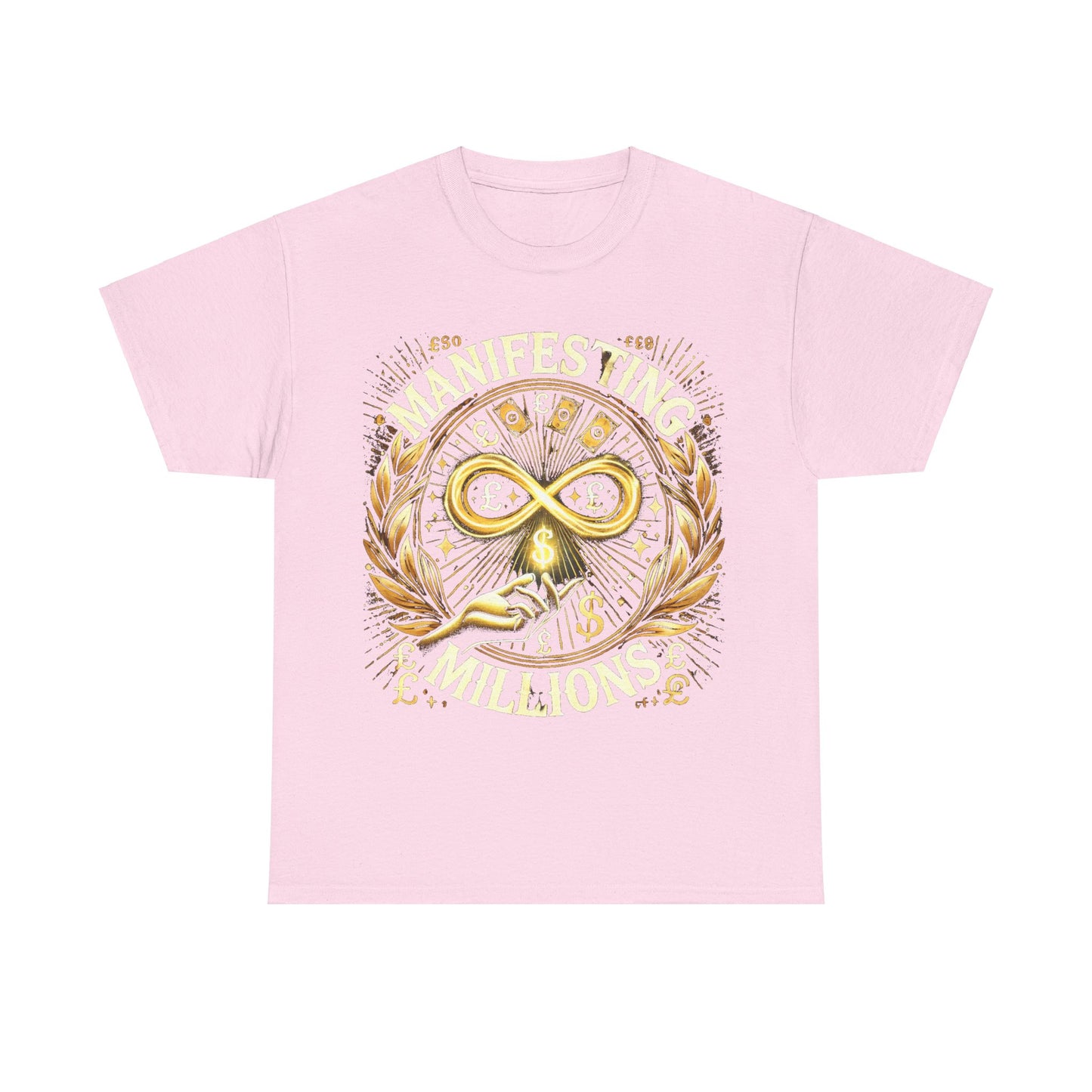 Manifesting Millions- Heavy Cotton T-Shirt