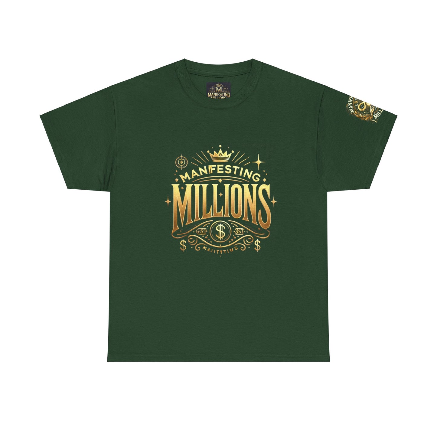 Manifesting Millions - Heavy Cotton Tee