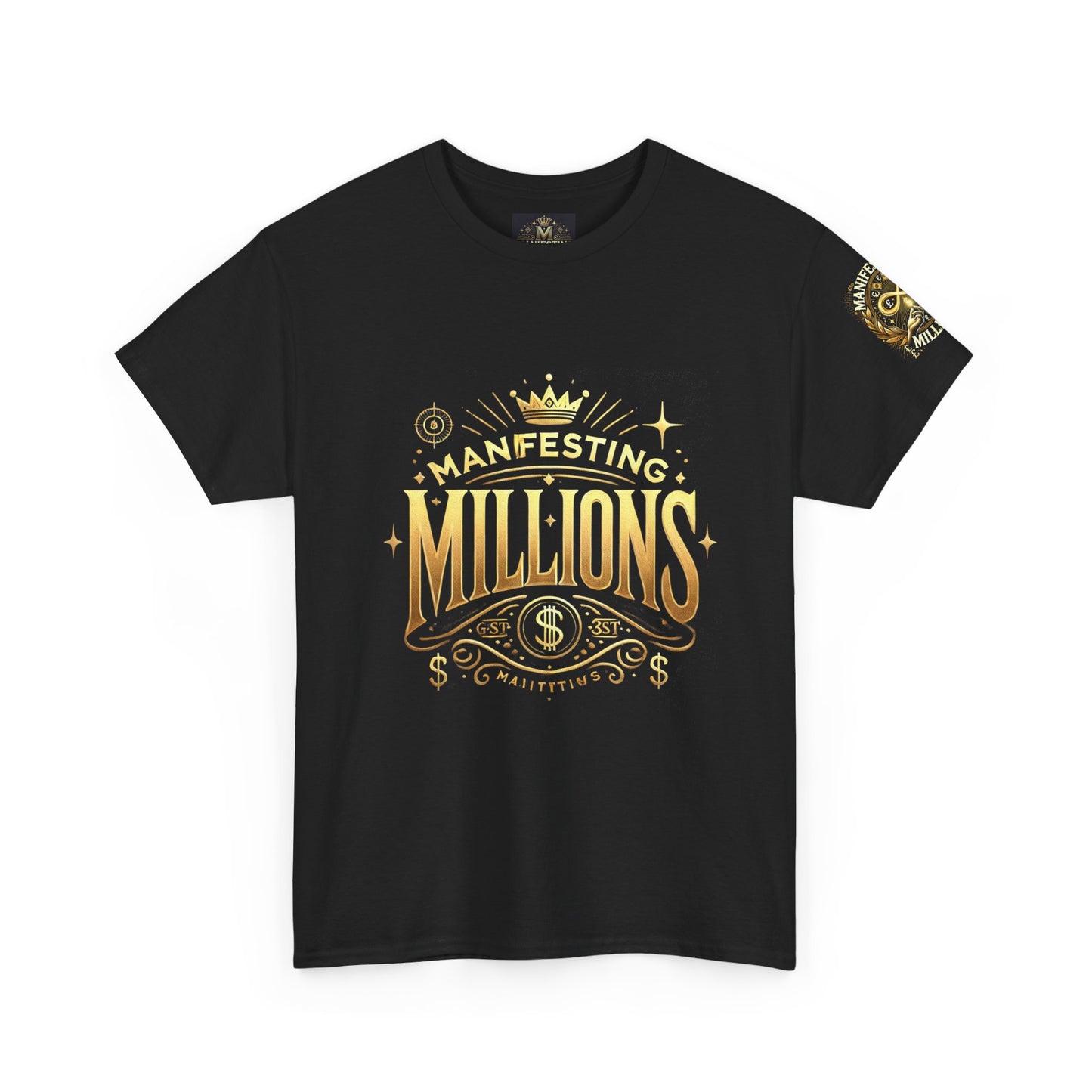 Manifesting Millions - Heavy Cotton Tee