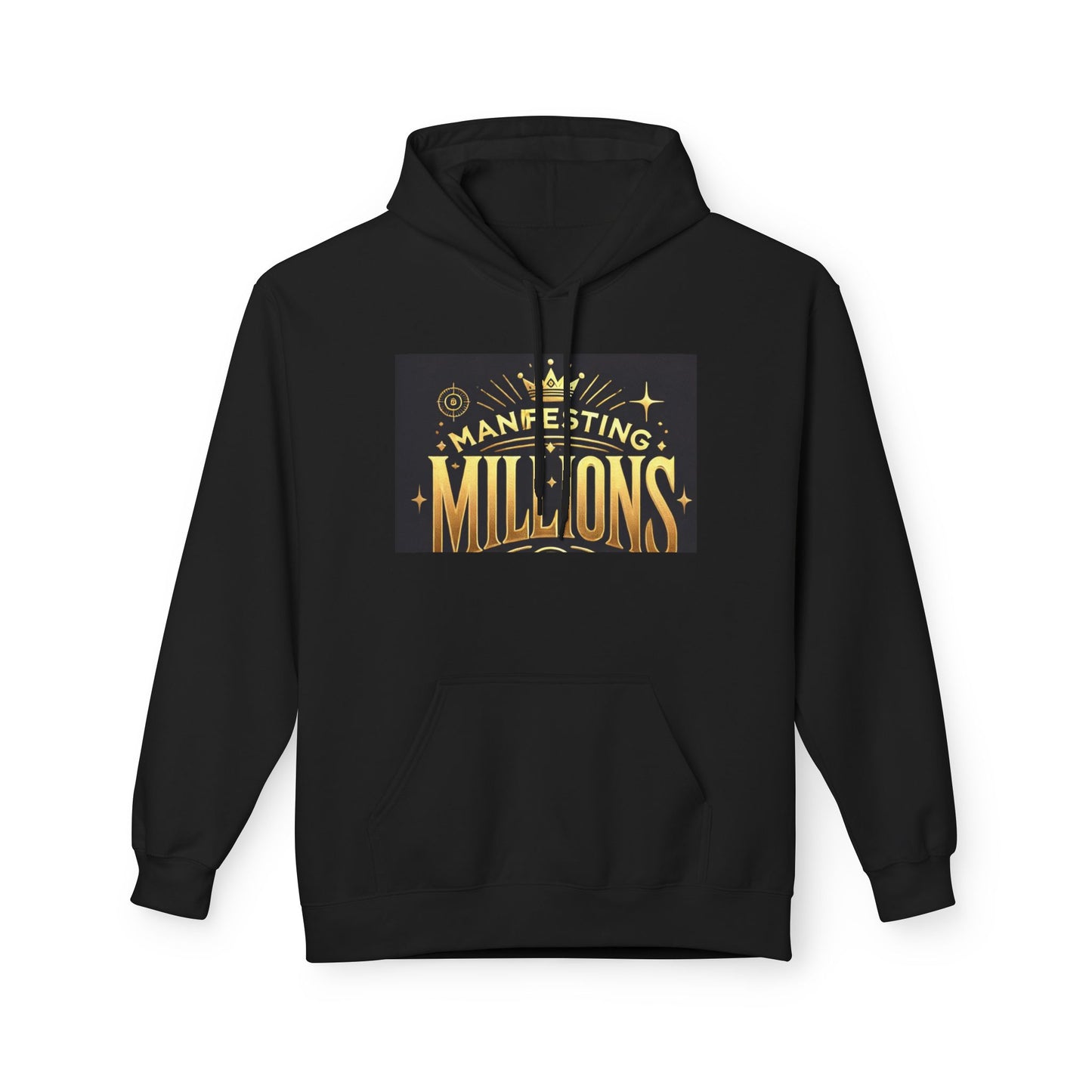 Manifesting Millions - Midweight Softstyle Fleece Hoodie