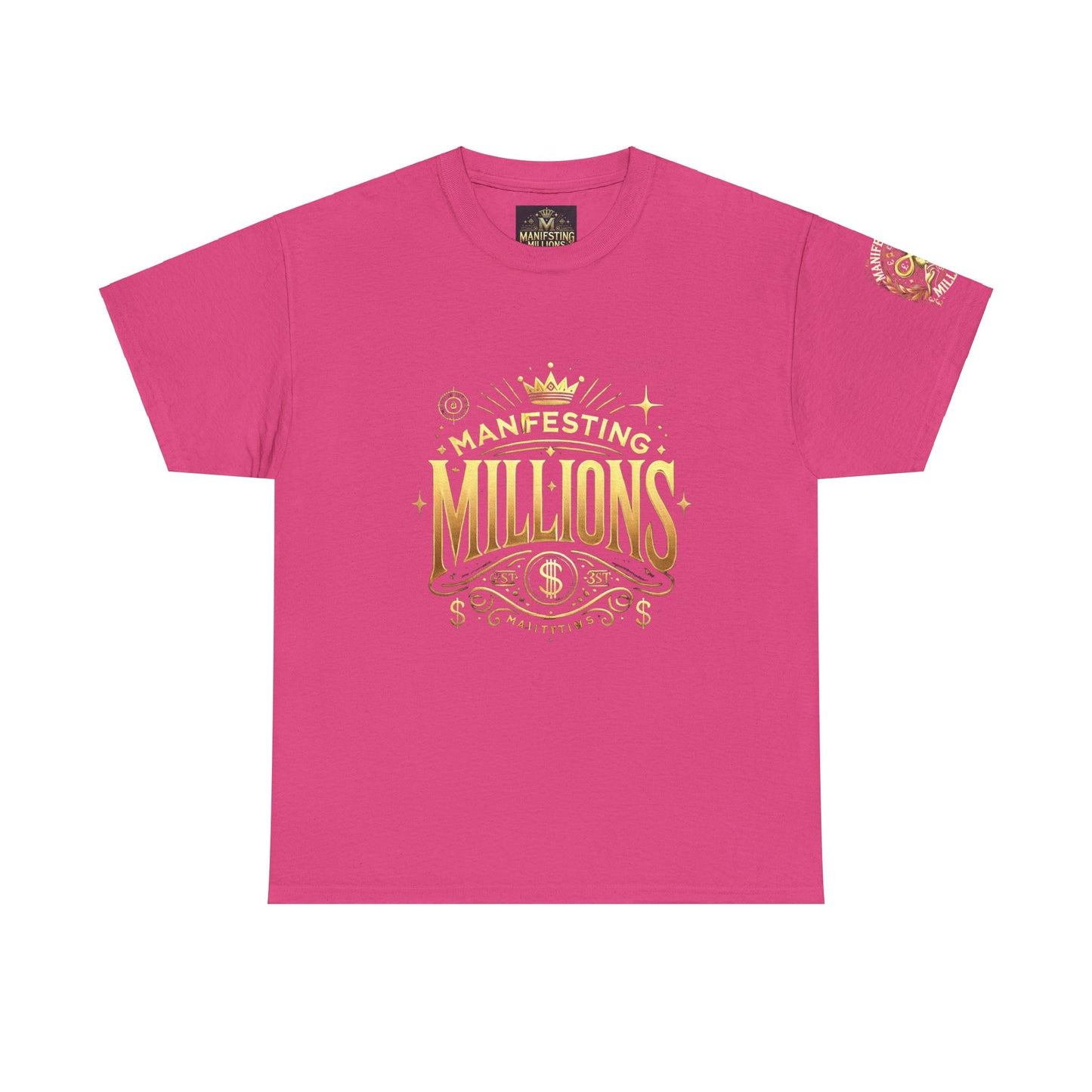Manifesting Millions - Heavy Cotton Tee