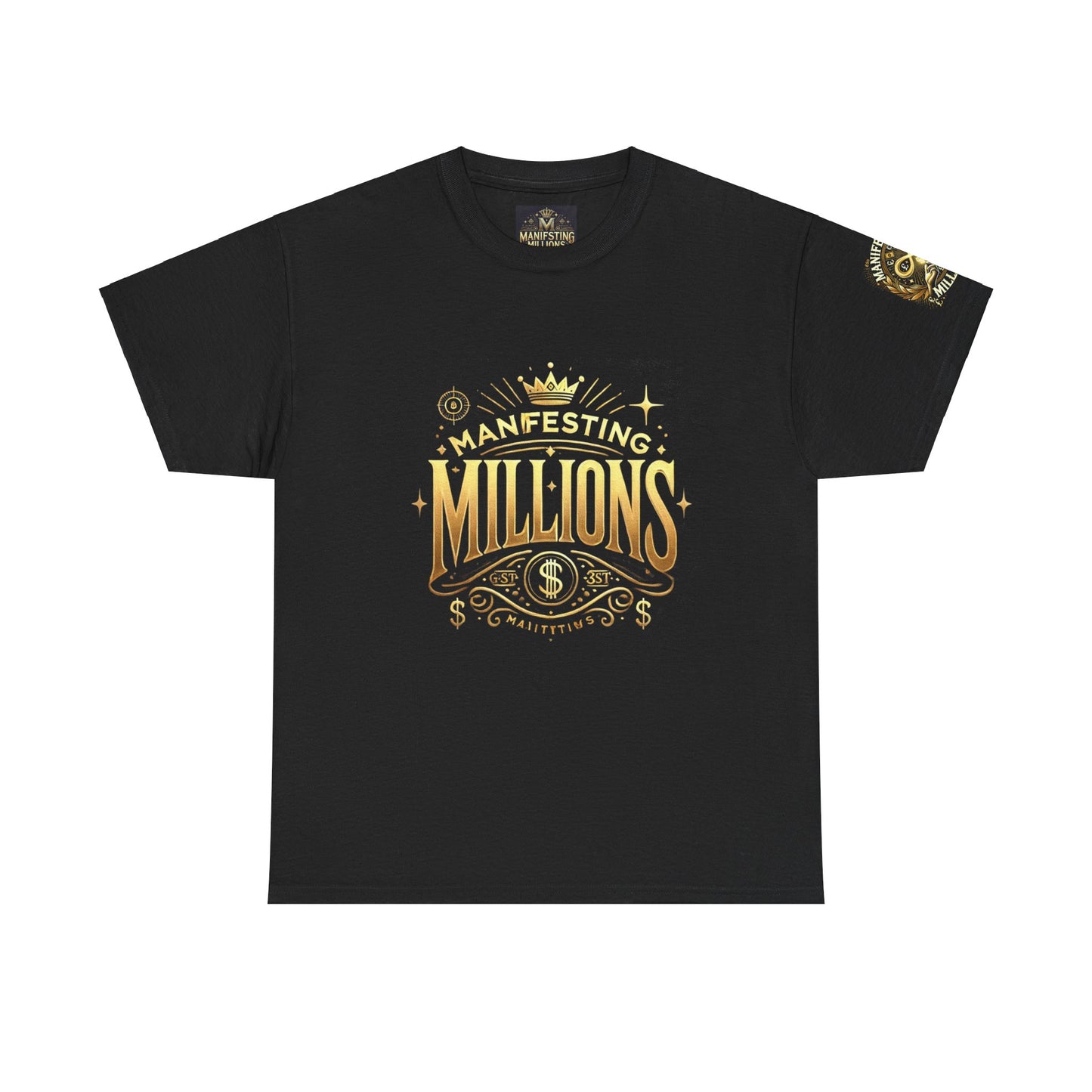Manifesting Millions - Heavy Cotton Tee