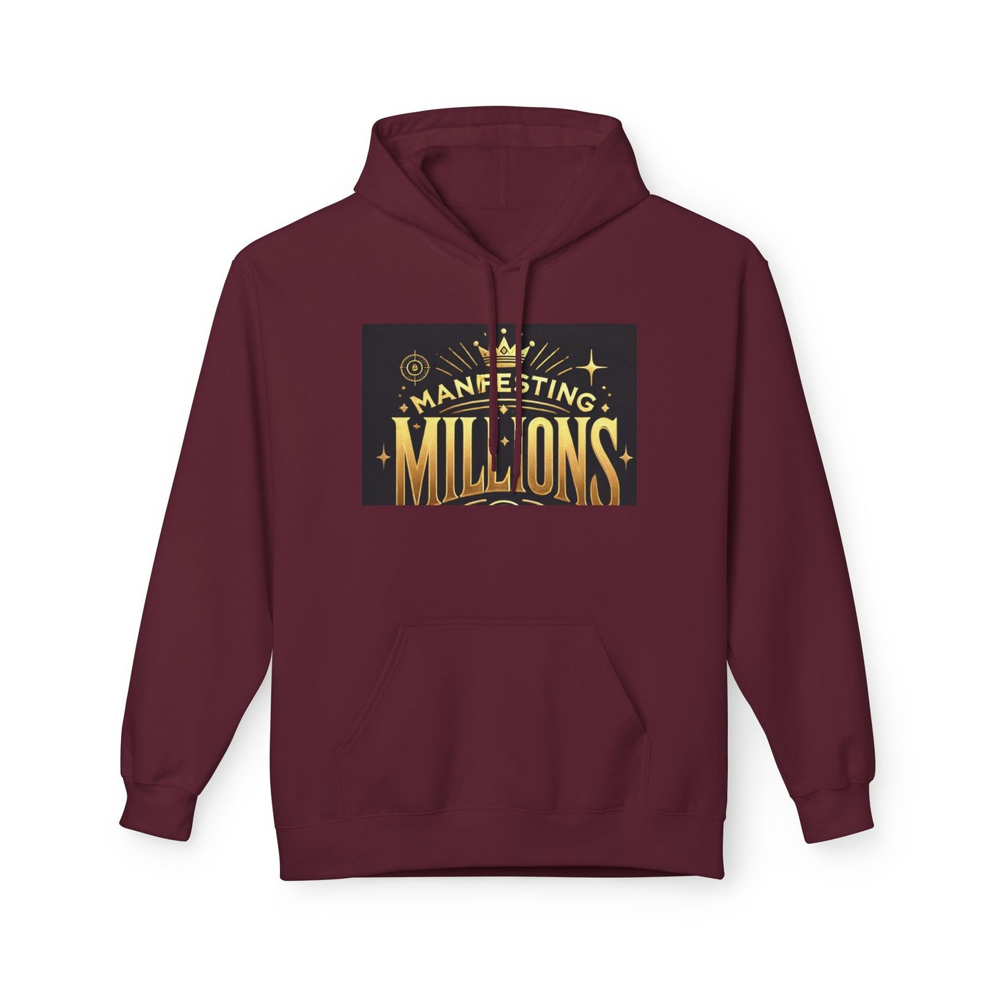 Manifesting Millions - Midweight Softstyle Fleece Hoodie