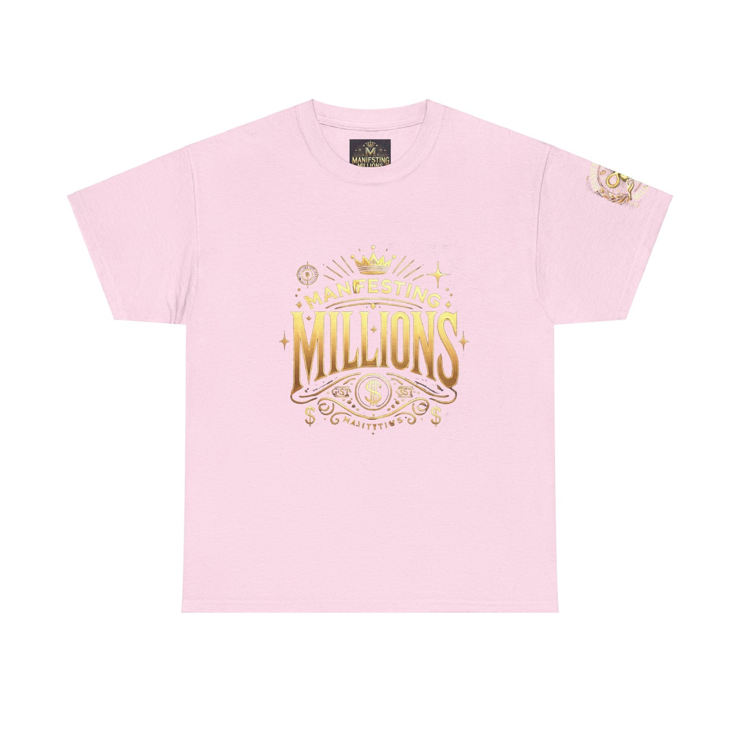 Manifesting Millions - Heavy Cotton Tee