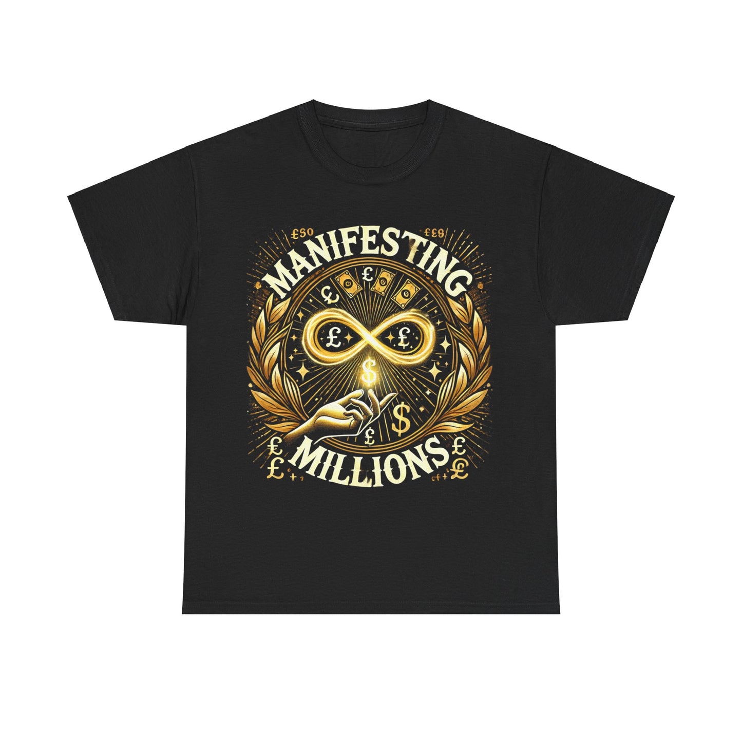 Manifesting Millions- Heavy Cotton T-Shirt