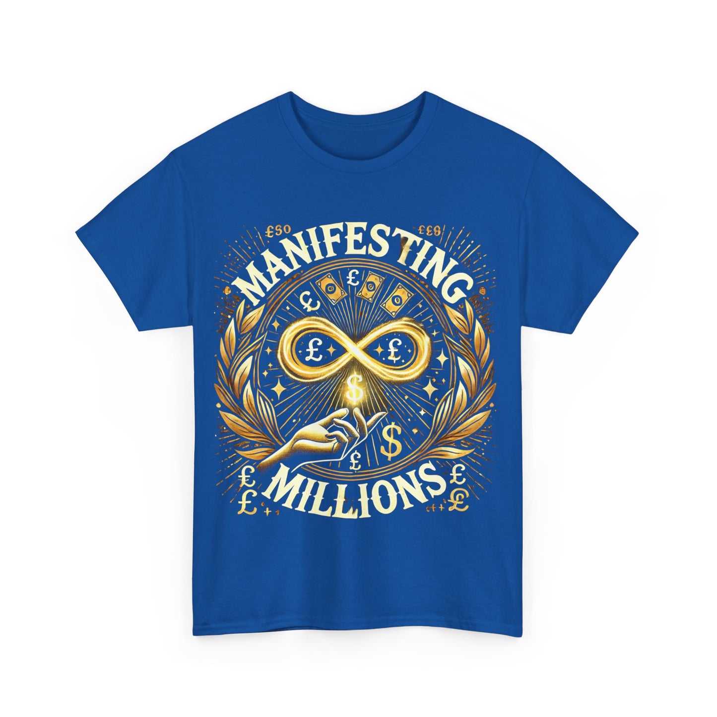 Manifesting Millions- Heavy Cotton T-Shirt