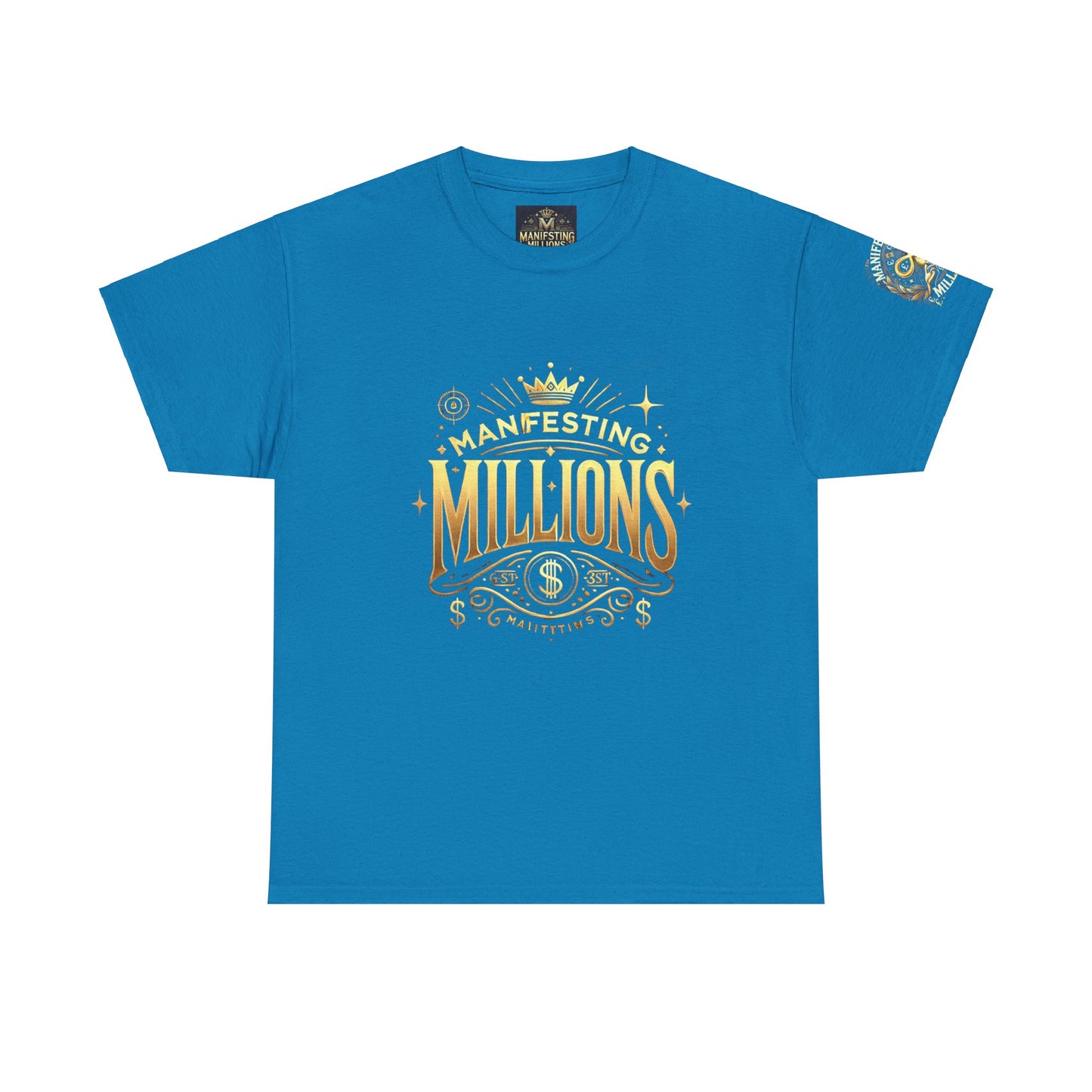 Manifesting Millions - Heavy Cotton Tee