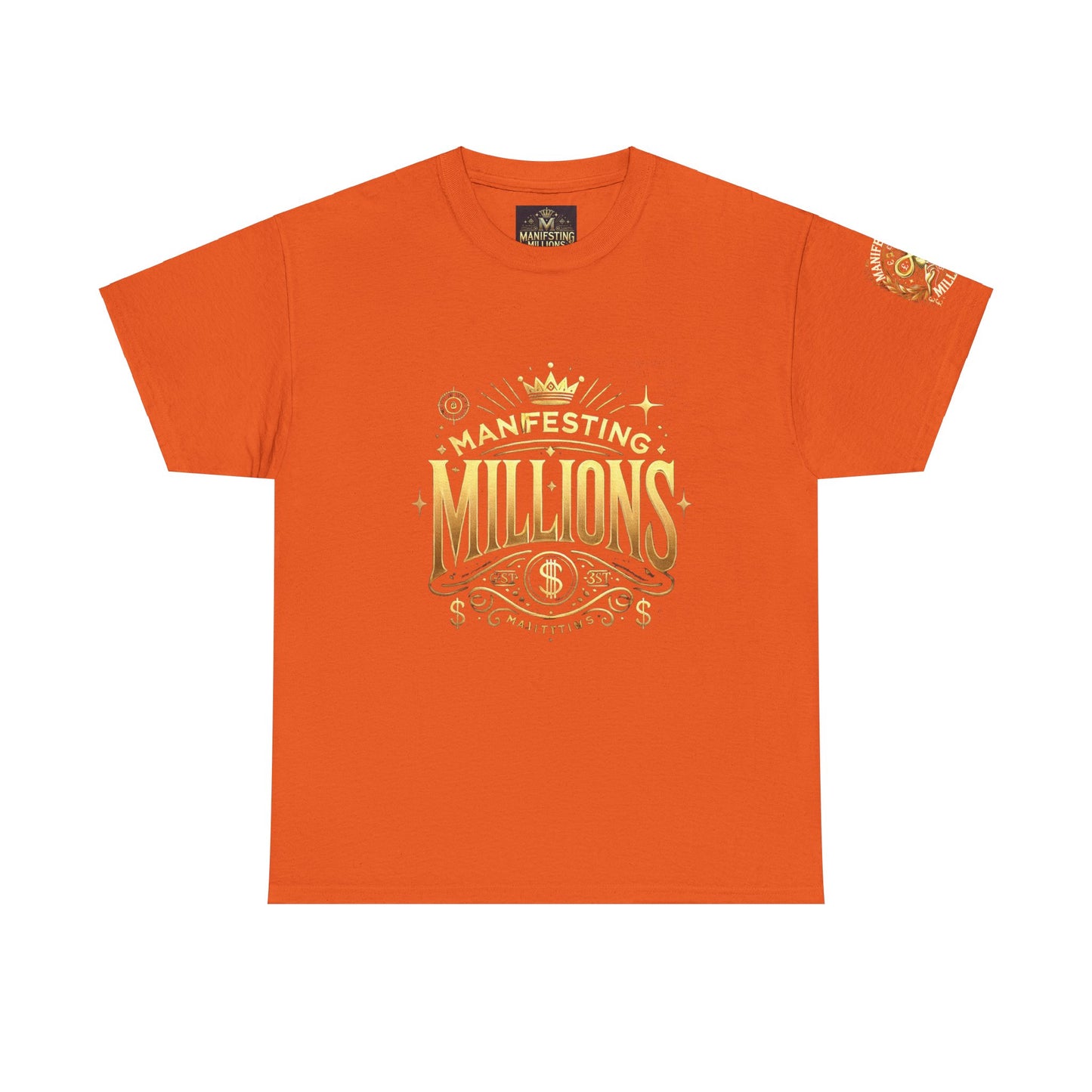 Manifesting Millions - Heavy Cotton Tee