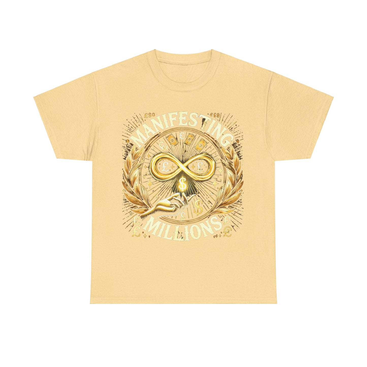 Manifesting Millions- Heavy Cotton T-Shirt