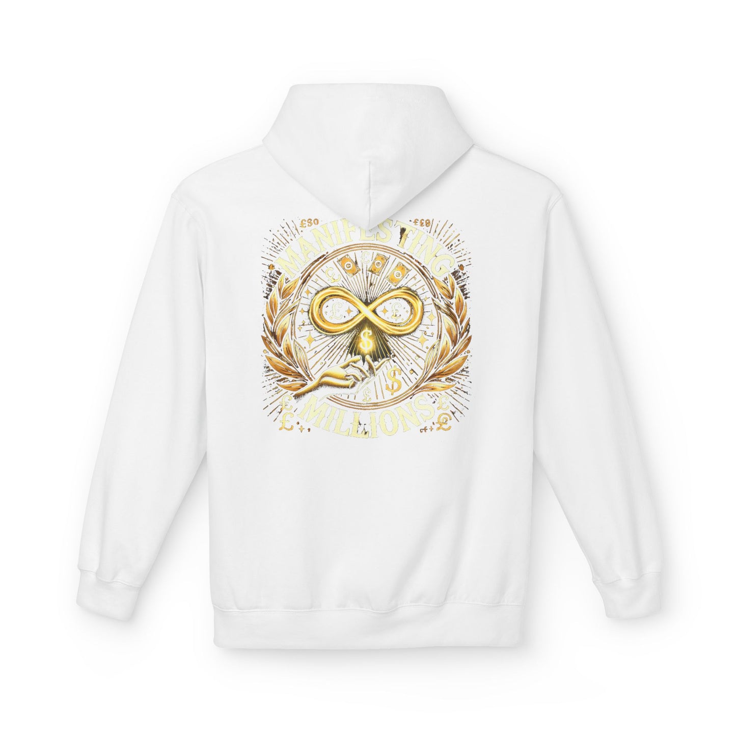 Manifesting Millions - Midweight Softstyle Fleece Hoodie