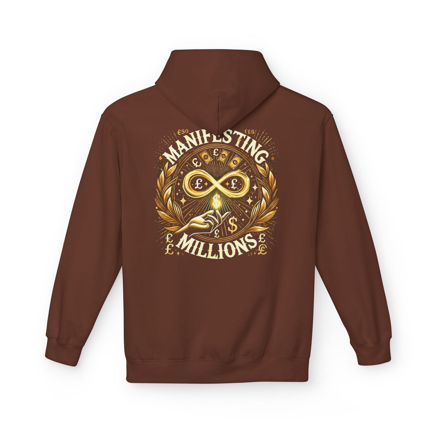 Manifesting Millions - Midweight Softstyle Fleece Hoodie