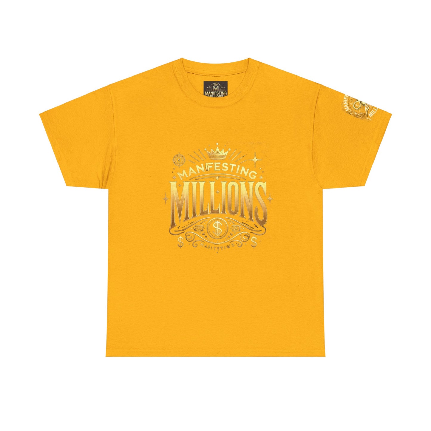 Manifesting Millions - Heavy Cotton Tee