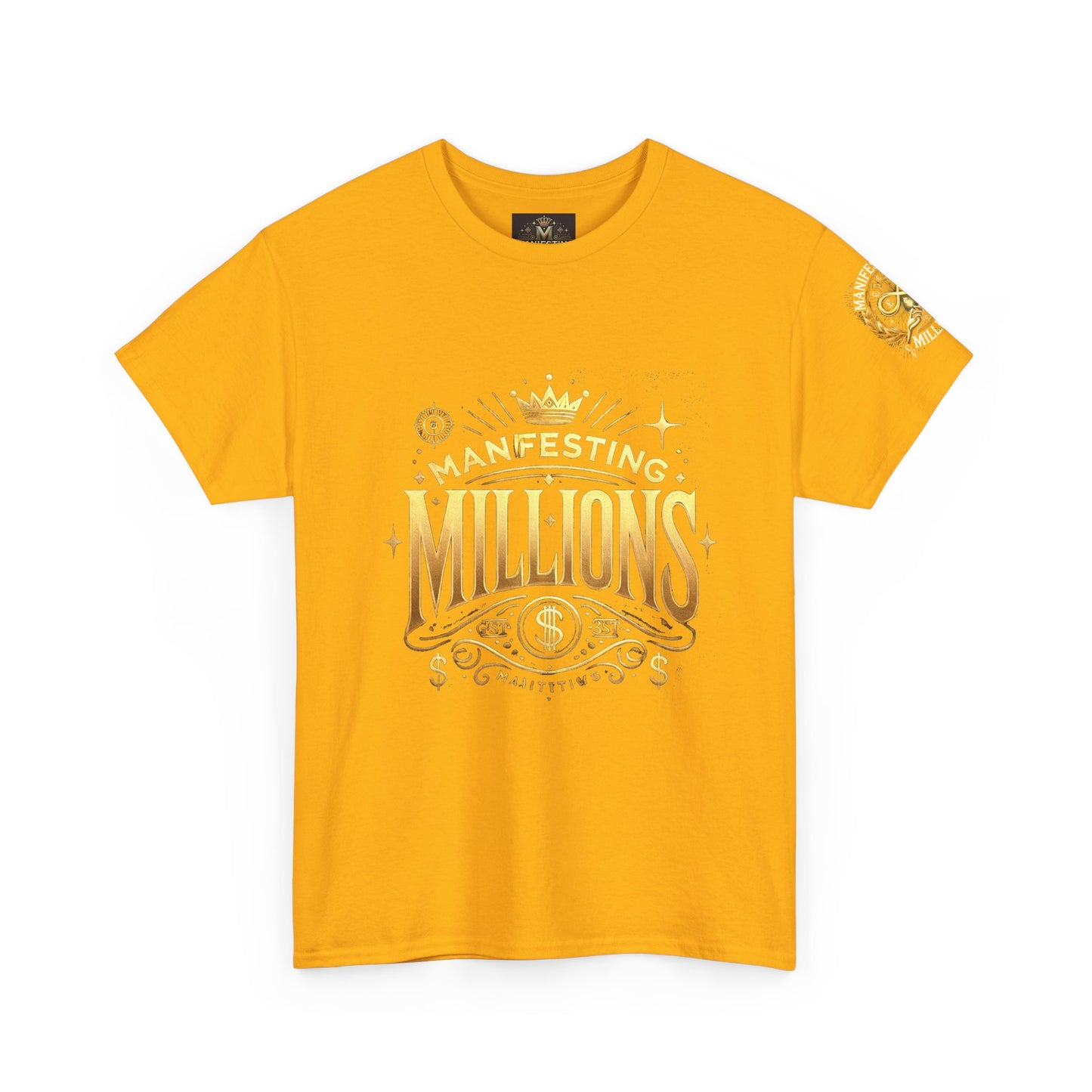 Manifesting Millions - Heavy Cotton Tee