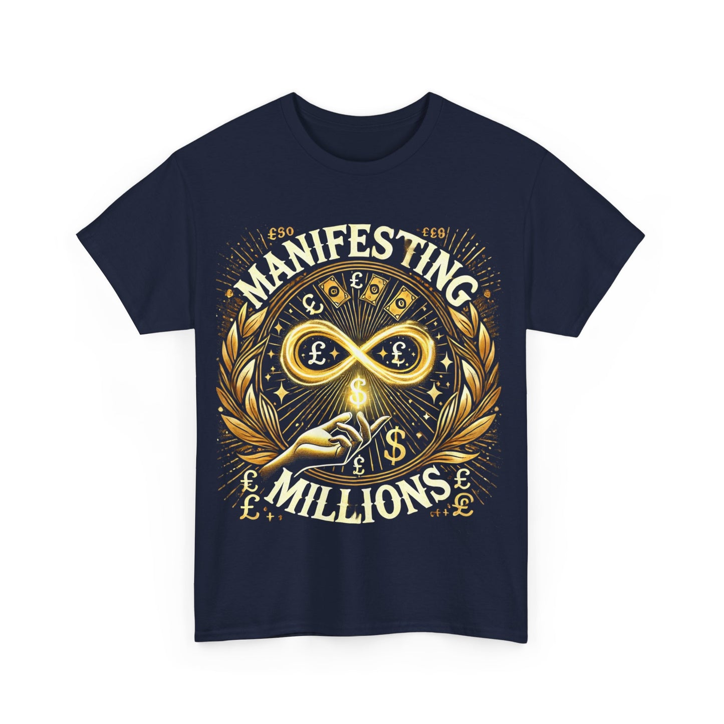 Manifesting Millions- Heavy Cotton T-Shirt