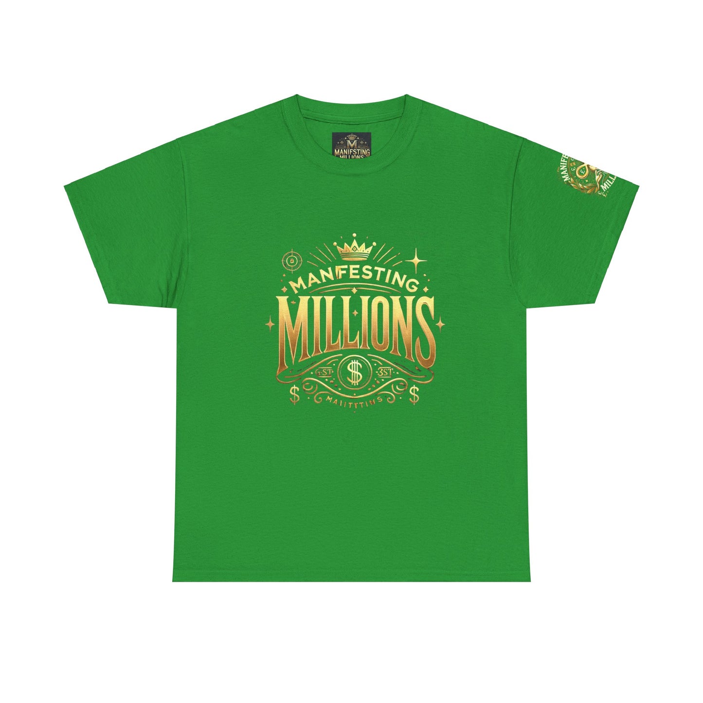 Manifesting Millions - Heavy Cotton Tee