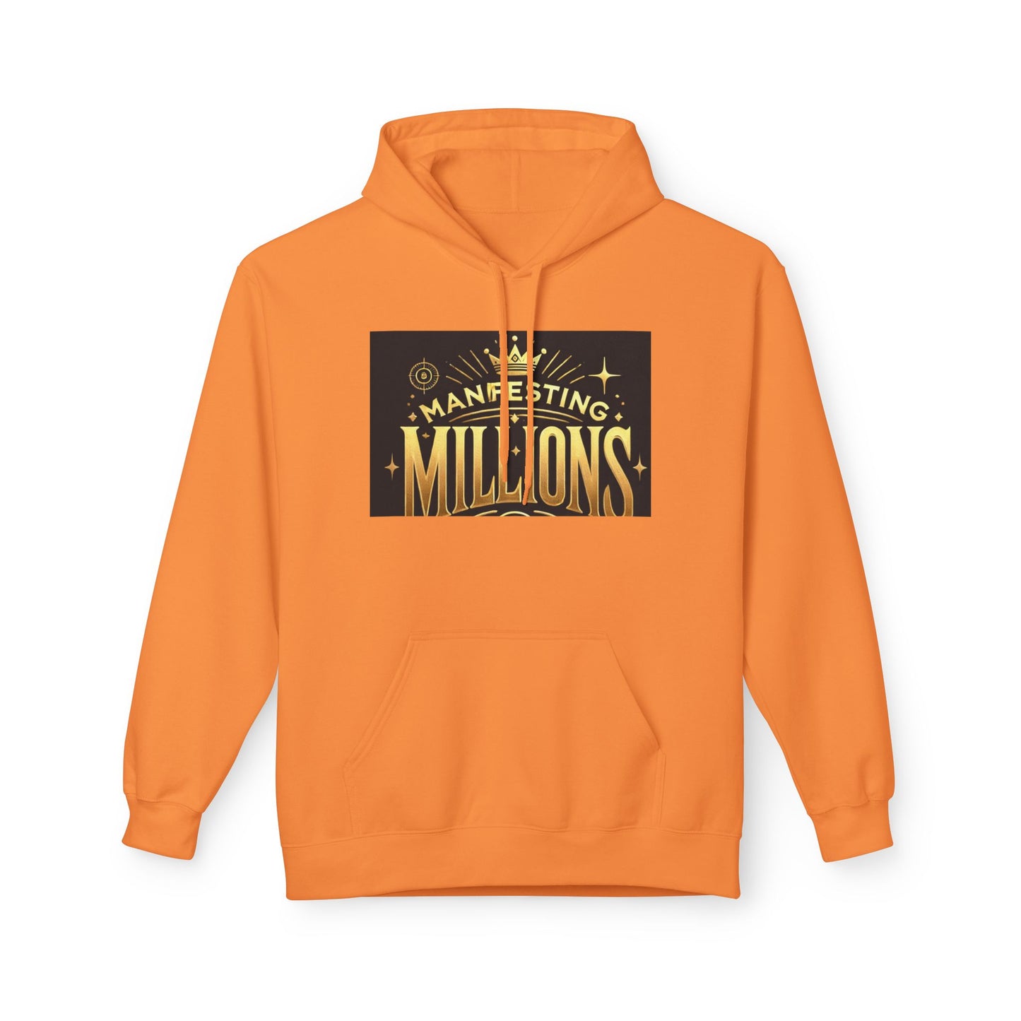 Manifesting Millions - Midweight Softstyle Fleece Hoodie