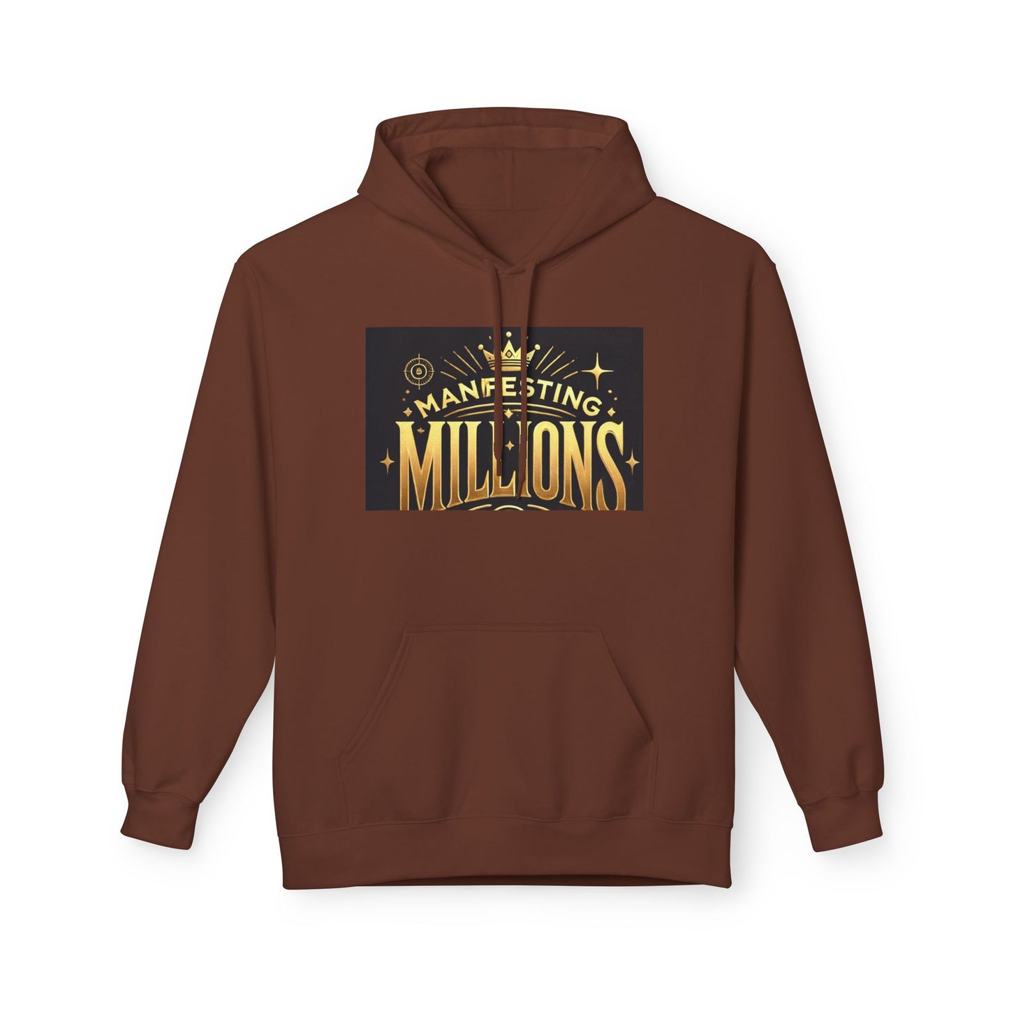Manifesting Millions - Midweight Softstyle Fleece Hoodie