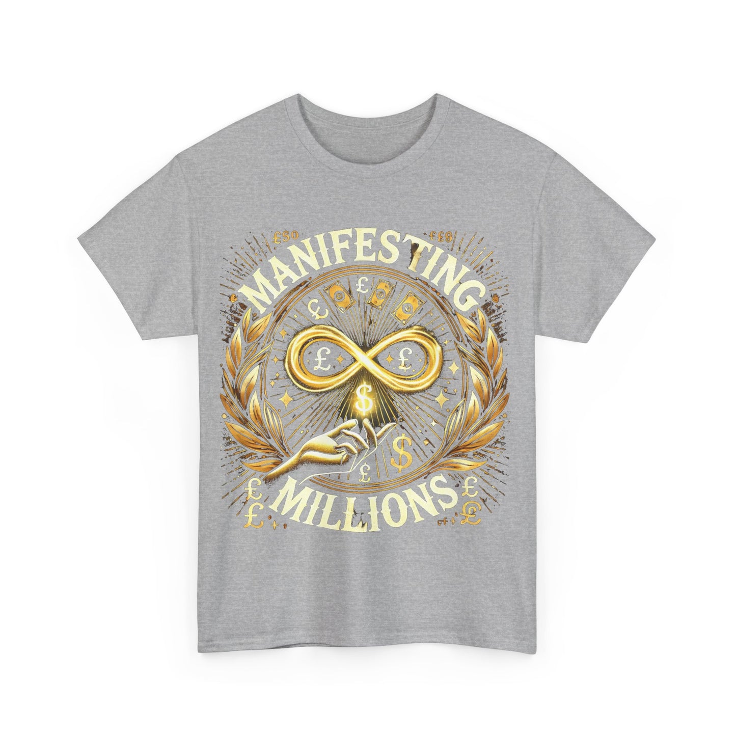 Manifesting Millions- Heavy Cotton T-Shirt