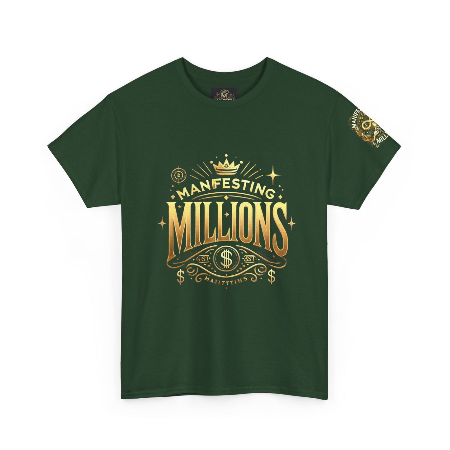 Manifesting Millions - Heavy Cotton Tee
