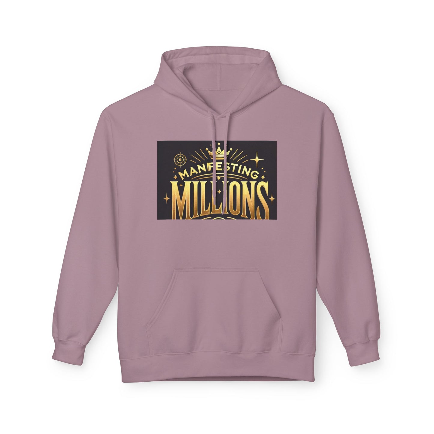 Manifesting Millions - Midweight Softstyle Fleece Hoodie