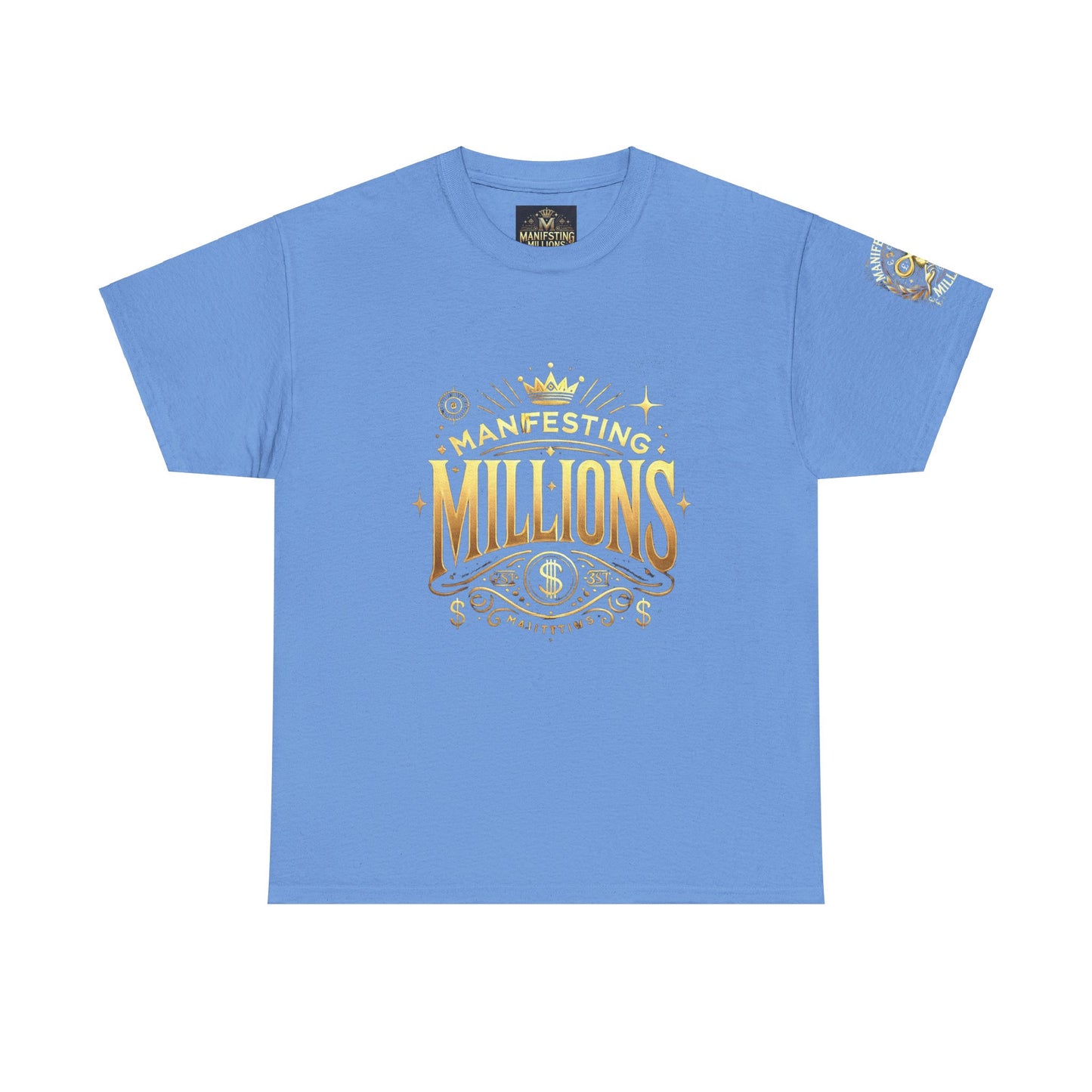Manifesting Millions - Heavy Cotton Tee