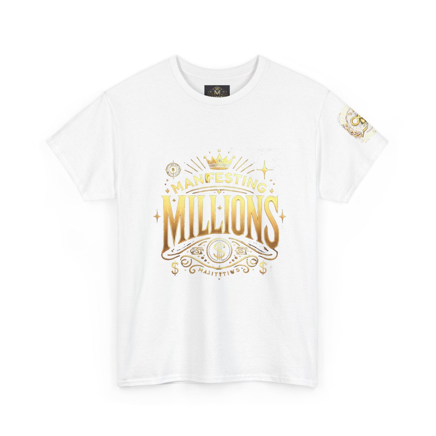 Manifesting Millions - Heavy Cotton Tee