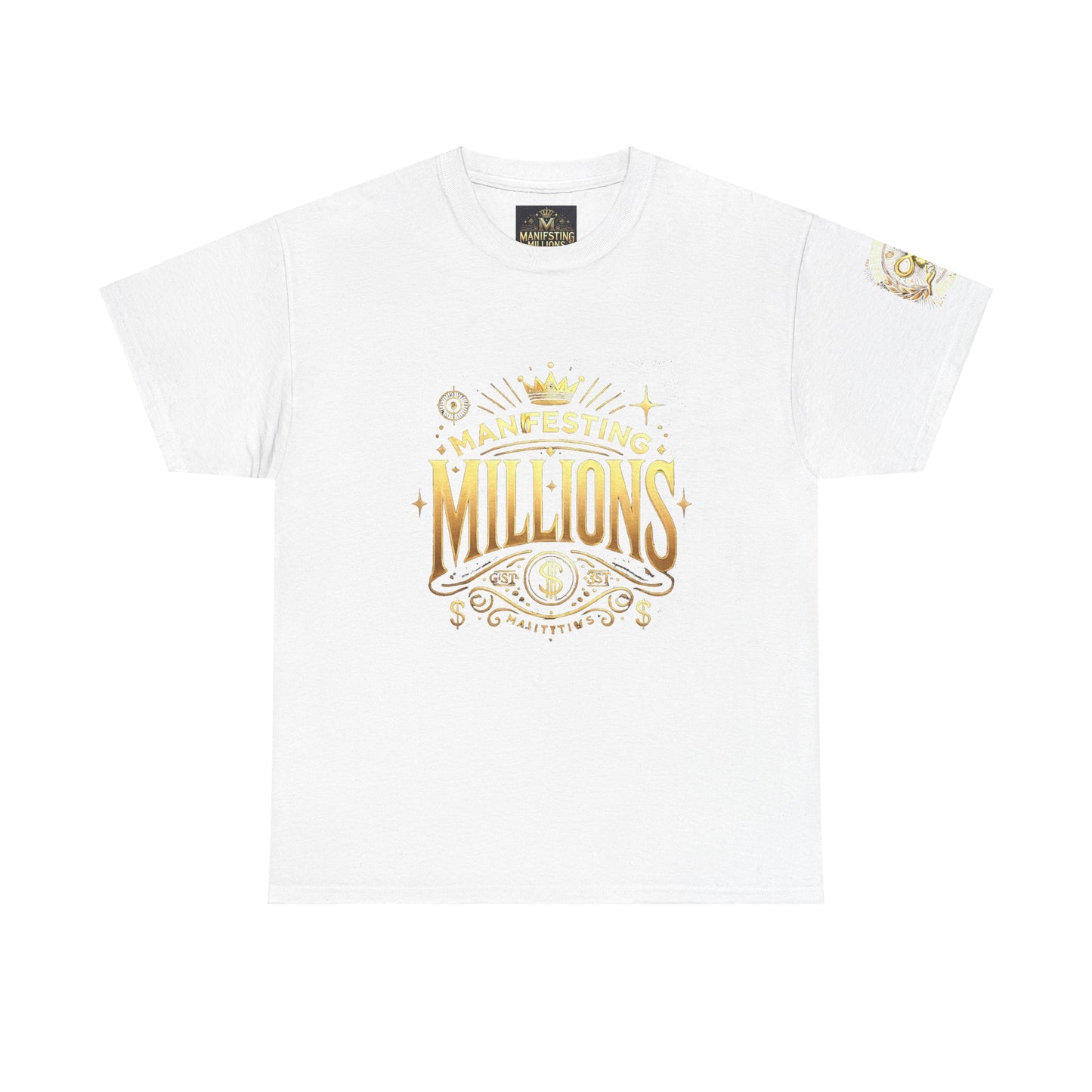 Manifesting Millions - Heavy Cotton Tee