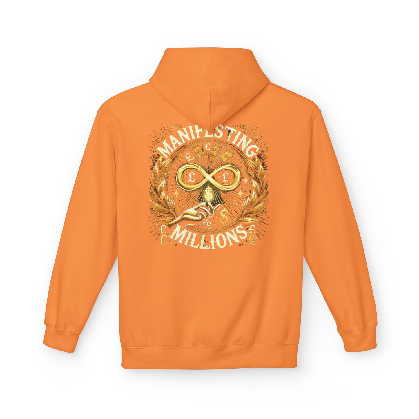 Manifesting Millions - Midweight Softstyle Fleece Hoodie