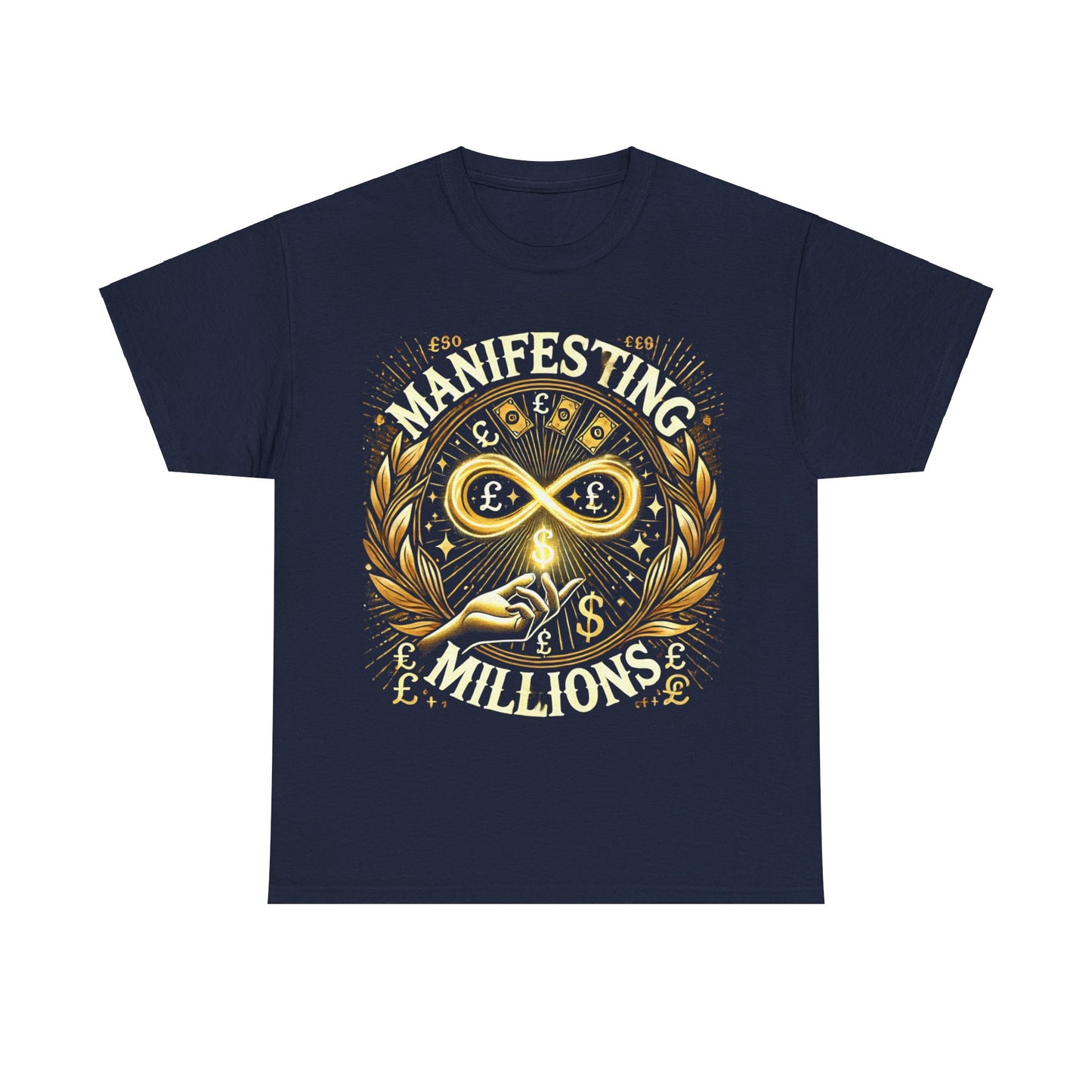 Manifesting Millions- Heavy Cotton T-Shirt