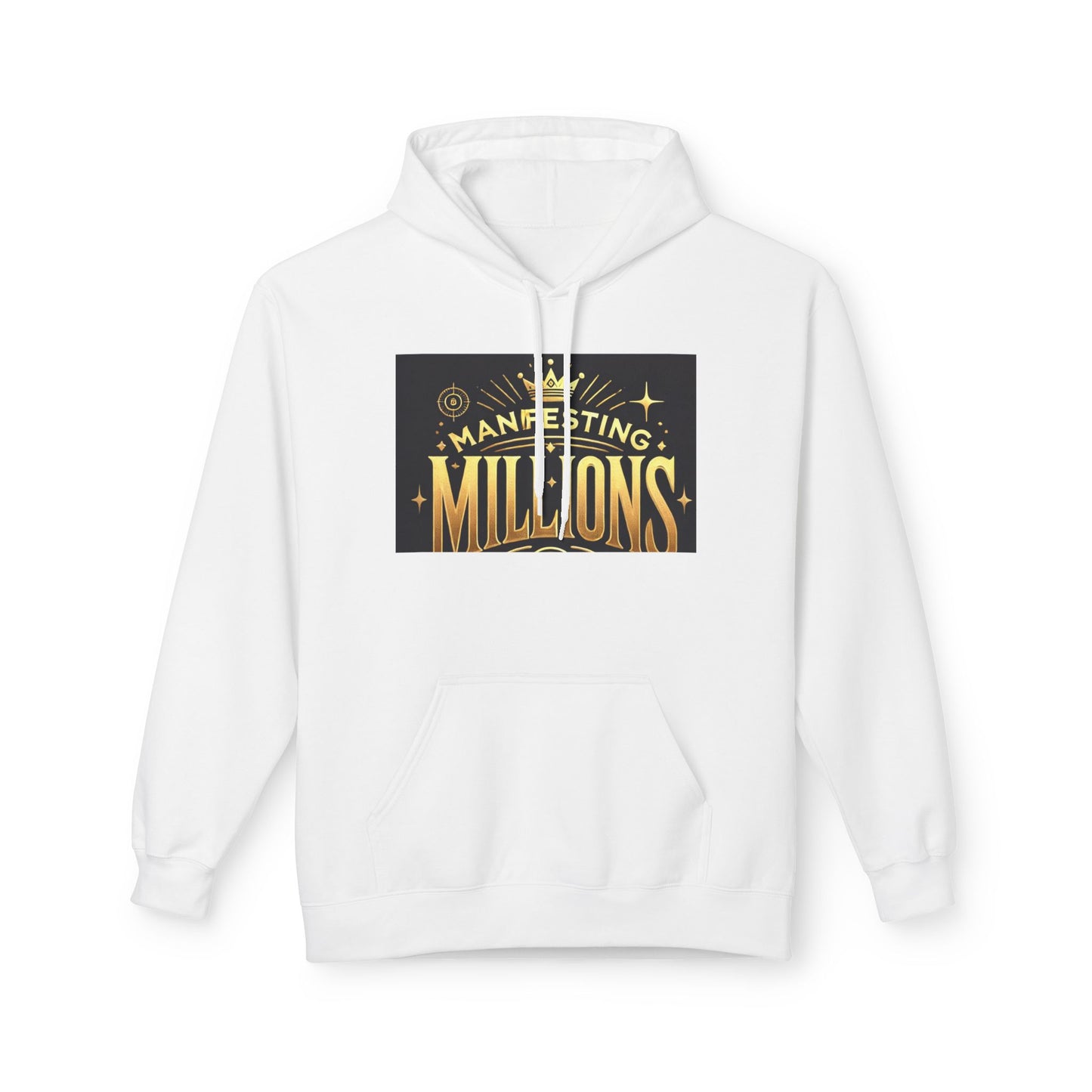 Manifesting Millions - Midweight Softstyle Fleece Hoodie