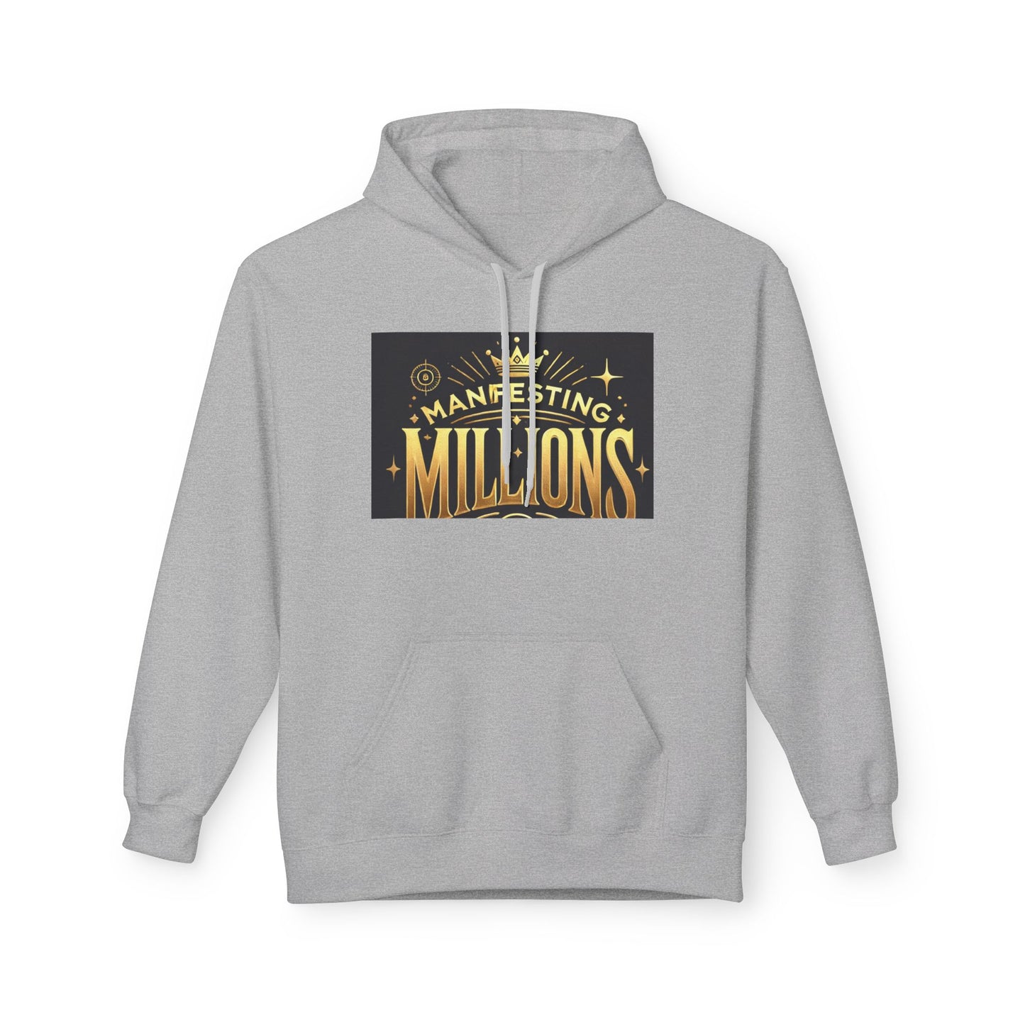 Manifesting Millions - Midweight Softstyle Fleece Hoodie