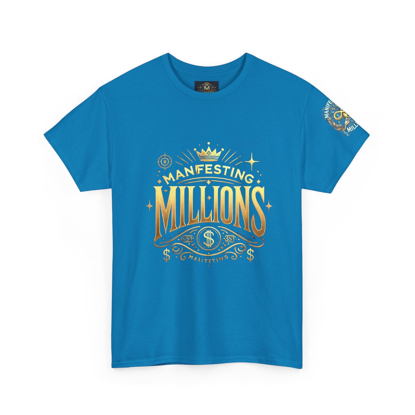 Manifesting Millions - Heavy Cotton Tee