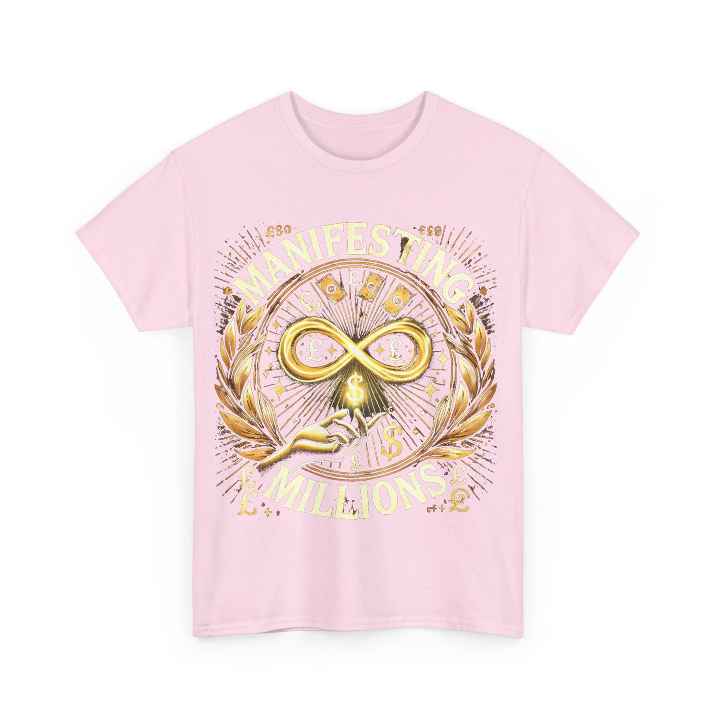 Manifesting Millions- Heavy Cotton T-Shirt