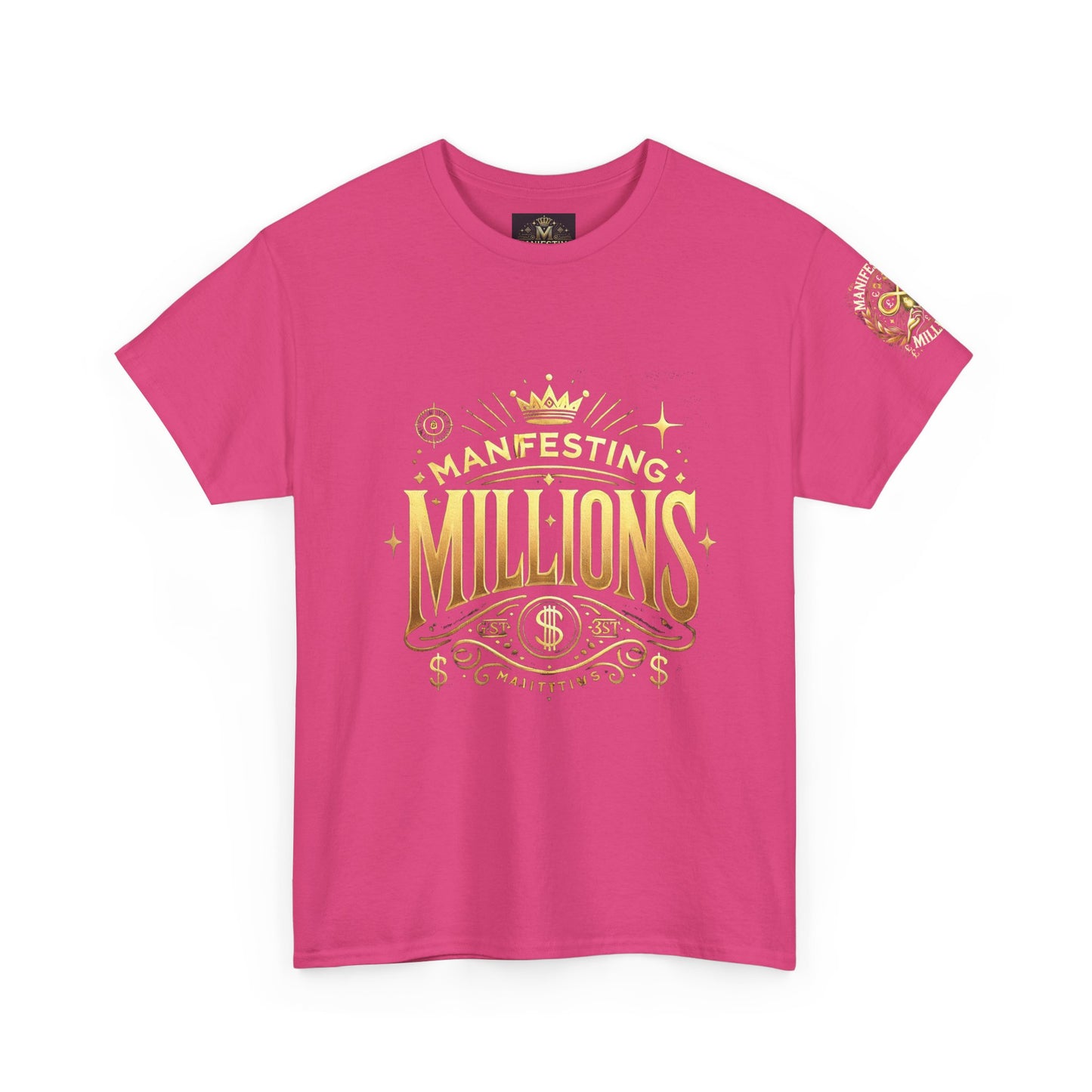Manifesting Millions - Heavy Cotton Tee