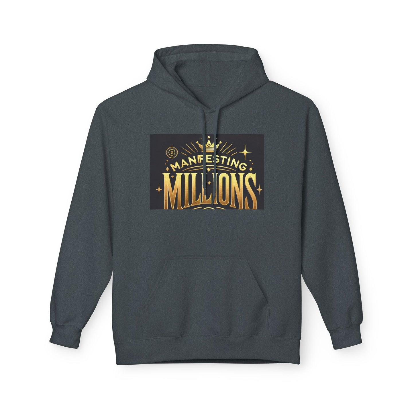 Manifesting Millions - Midweight Softstyle Fleece Hoodie