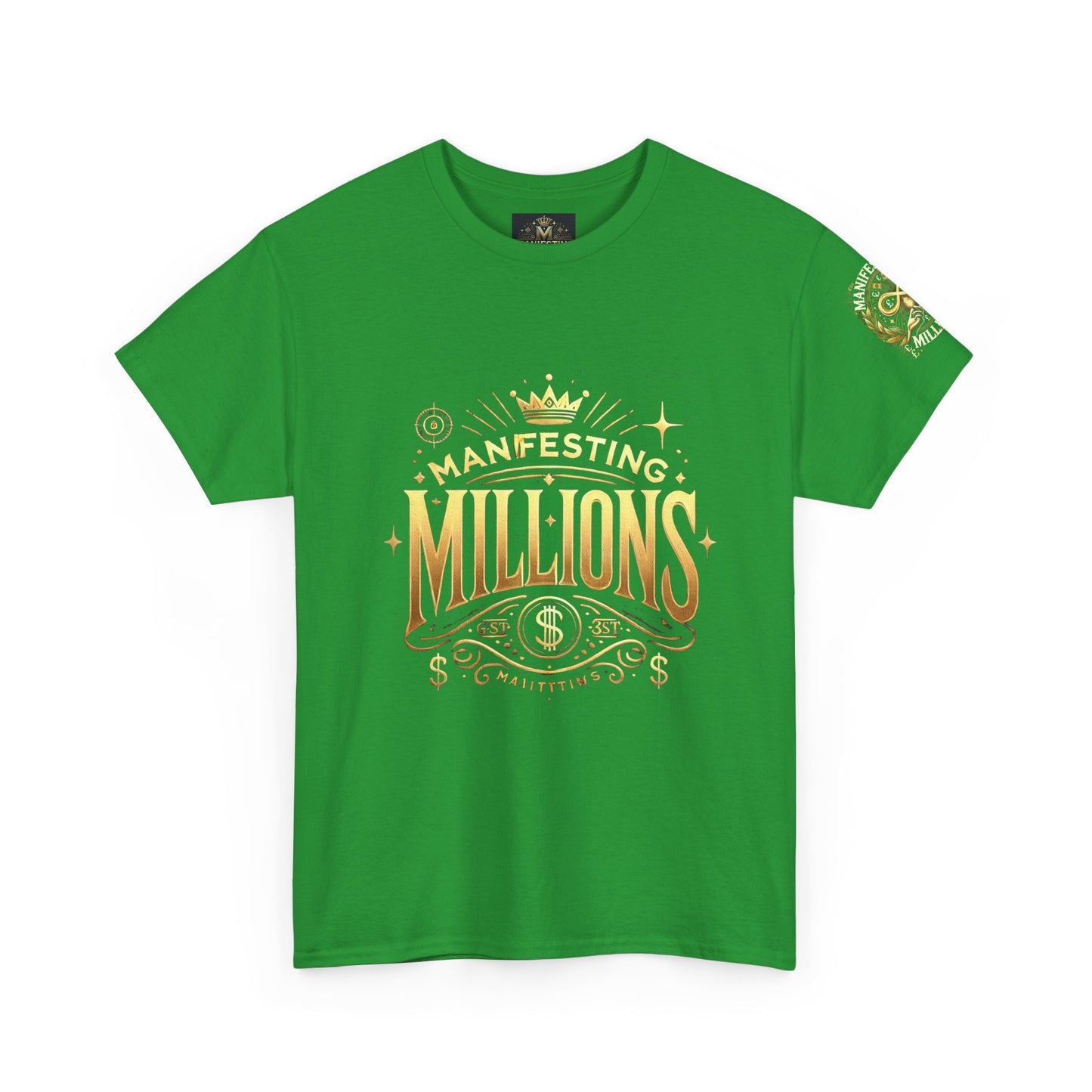 Manifesting Millions - Heavy Cotton Tee
