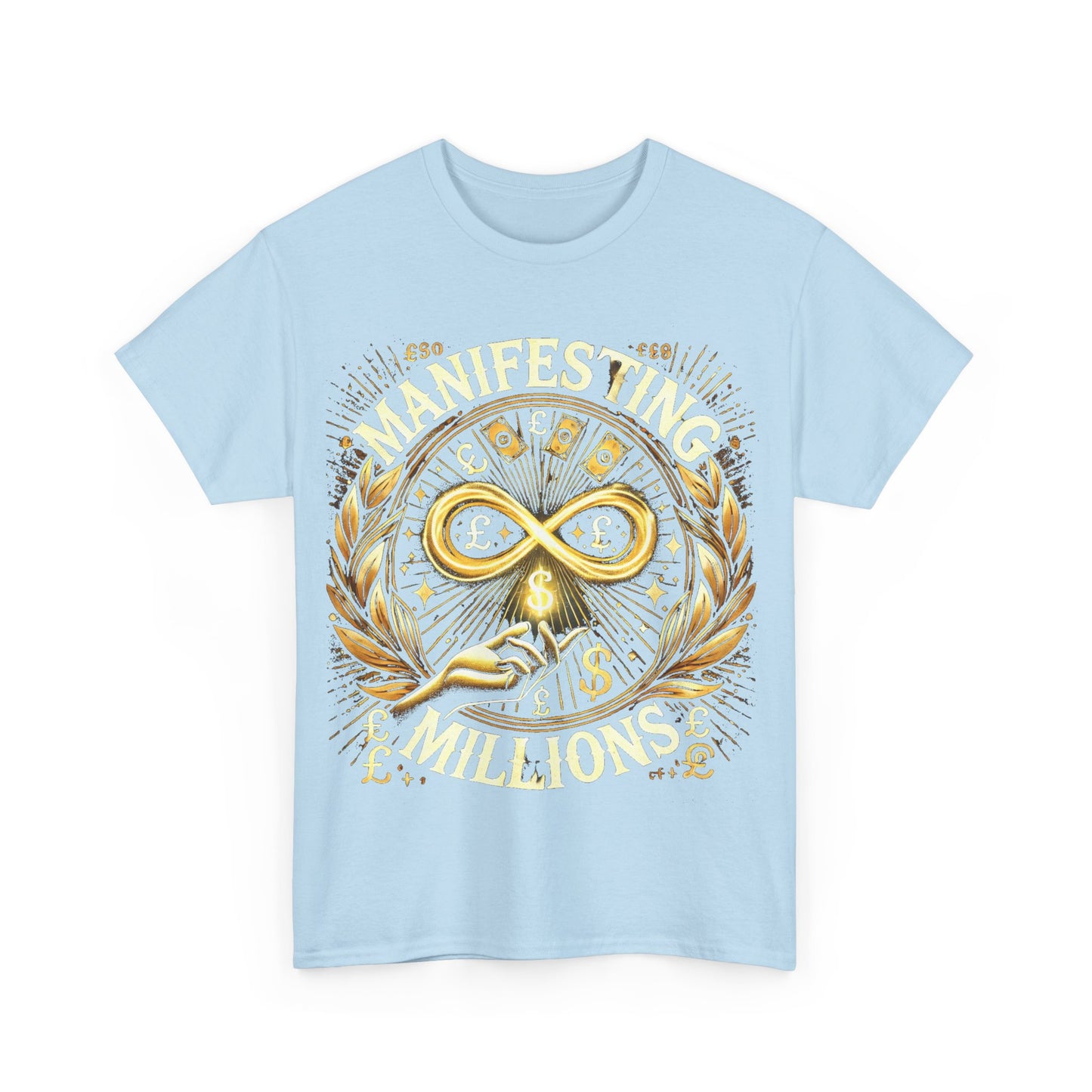Manifesting Millions- Heavy Cotton T-Shirt