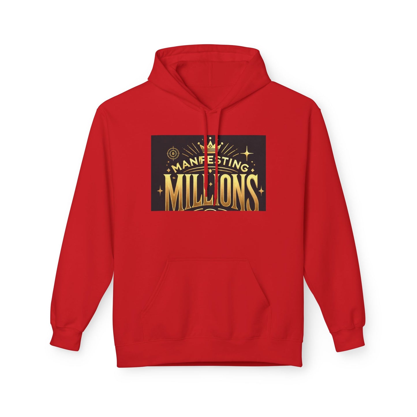 Manifesting Millions - Midweight Softstyle Fleece Hoodie