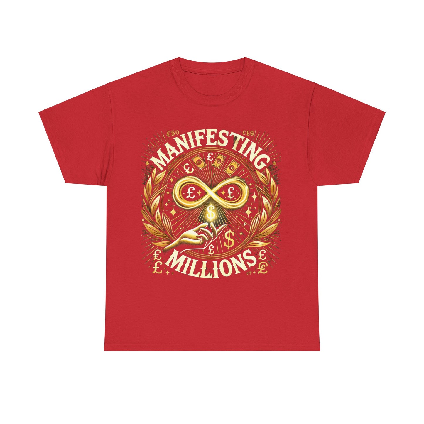 Manifesting Millions- Heavy Cotton T-Shirt