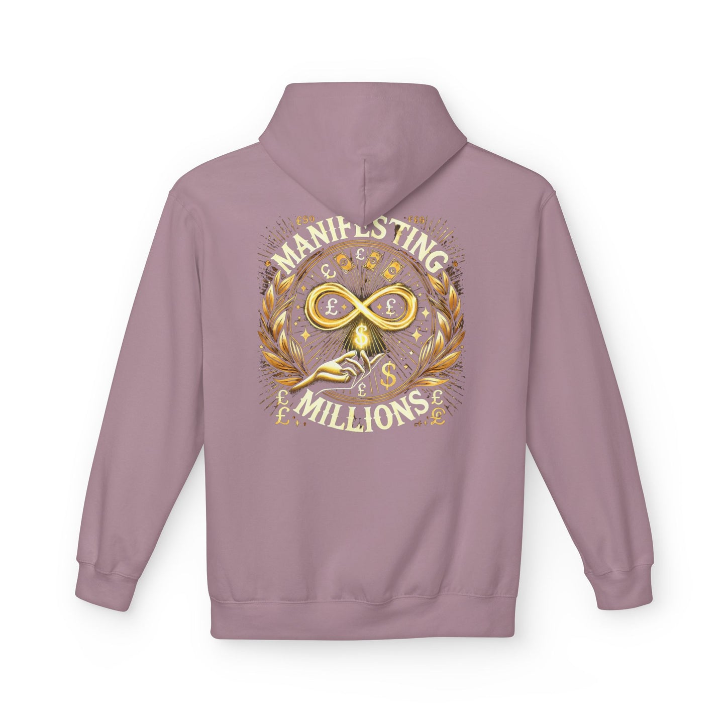 Manifesting Millions - Midweight Softstyle Fleece Hoodie