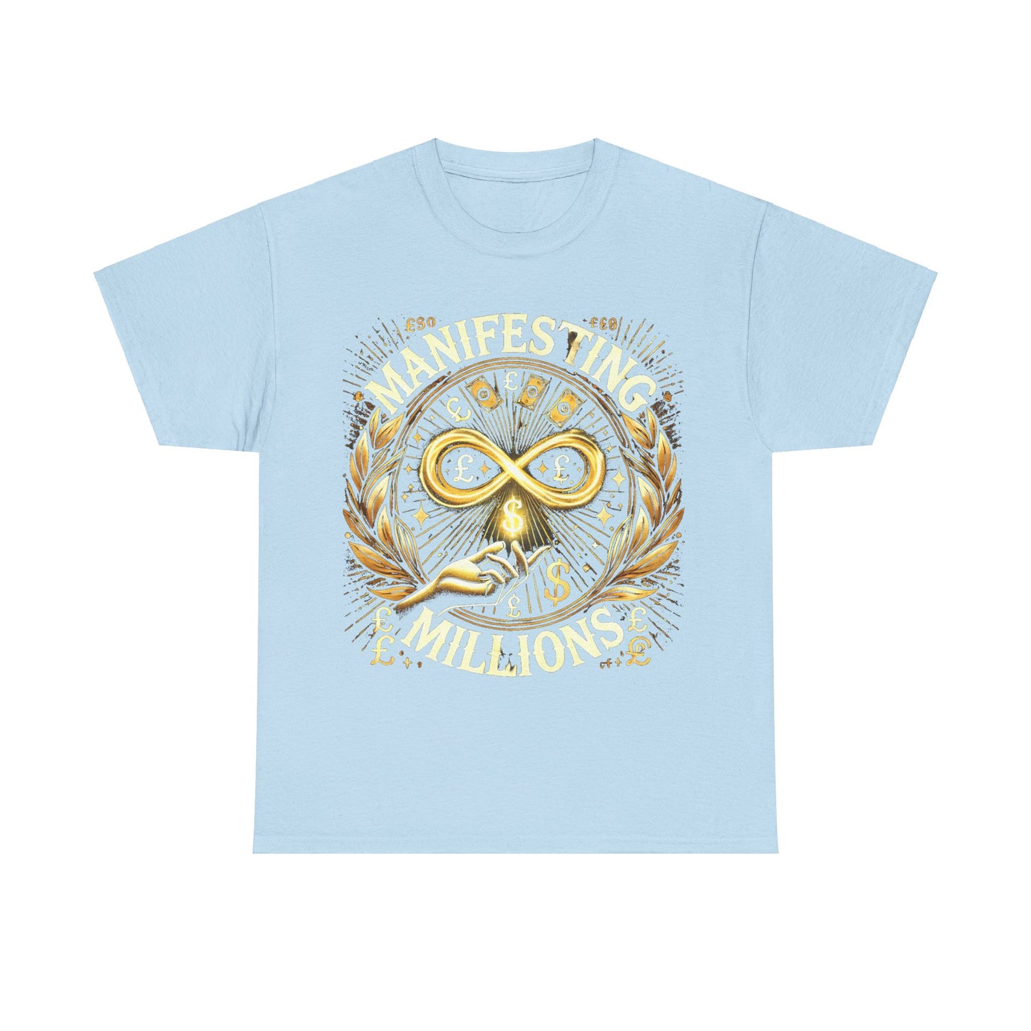 Manifesting Millions- Heavy Cotton T-Shirt