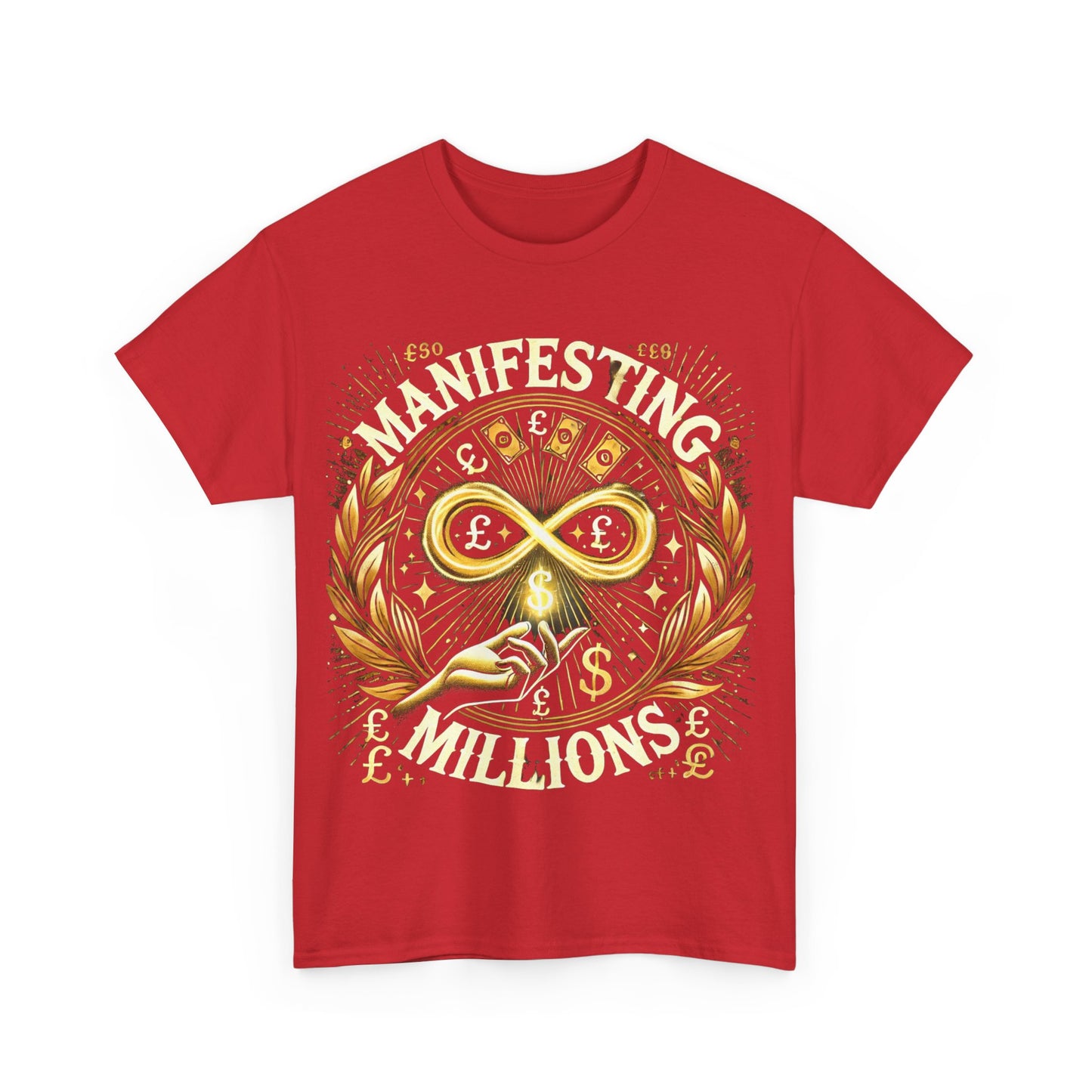 Manifesting Millions- Heavy Cotton T-Shirt