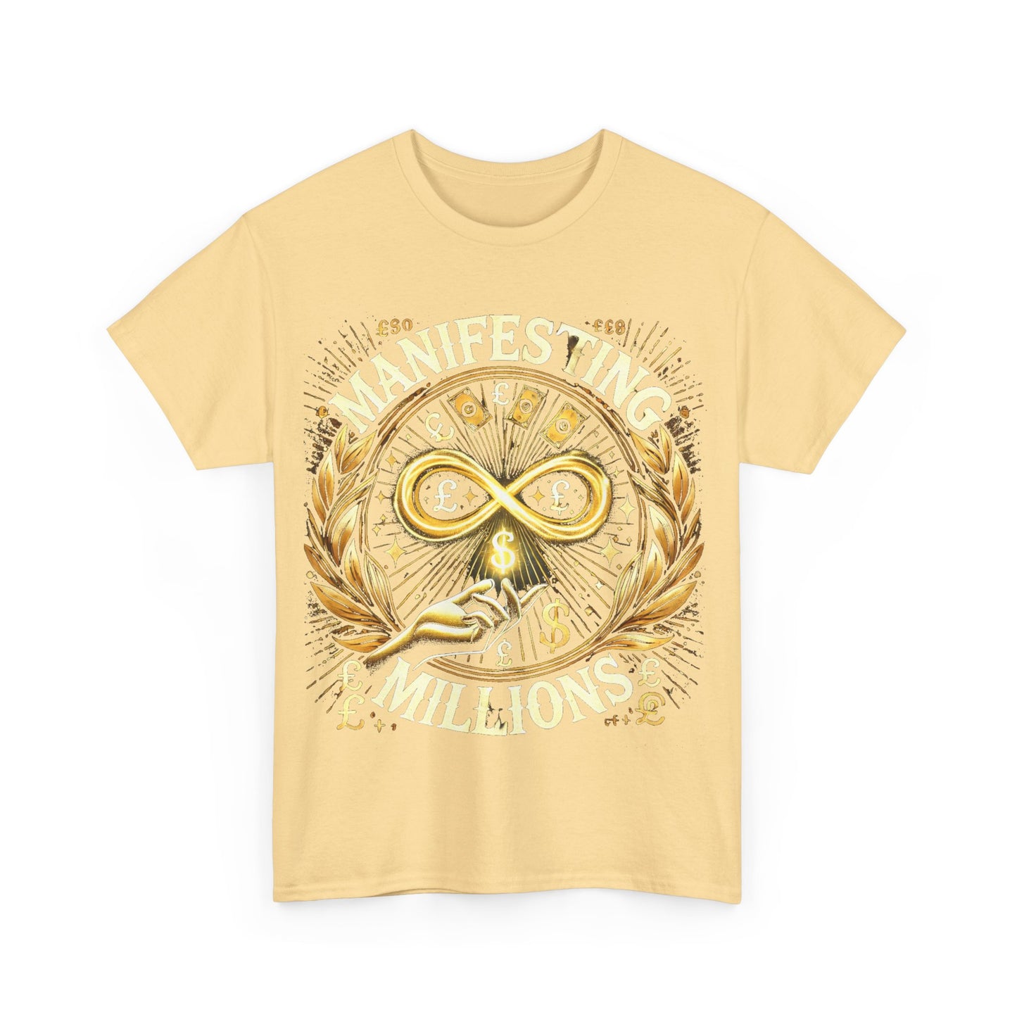 Manifesting Millions- Heavy Cotton T-Shirt