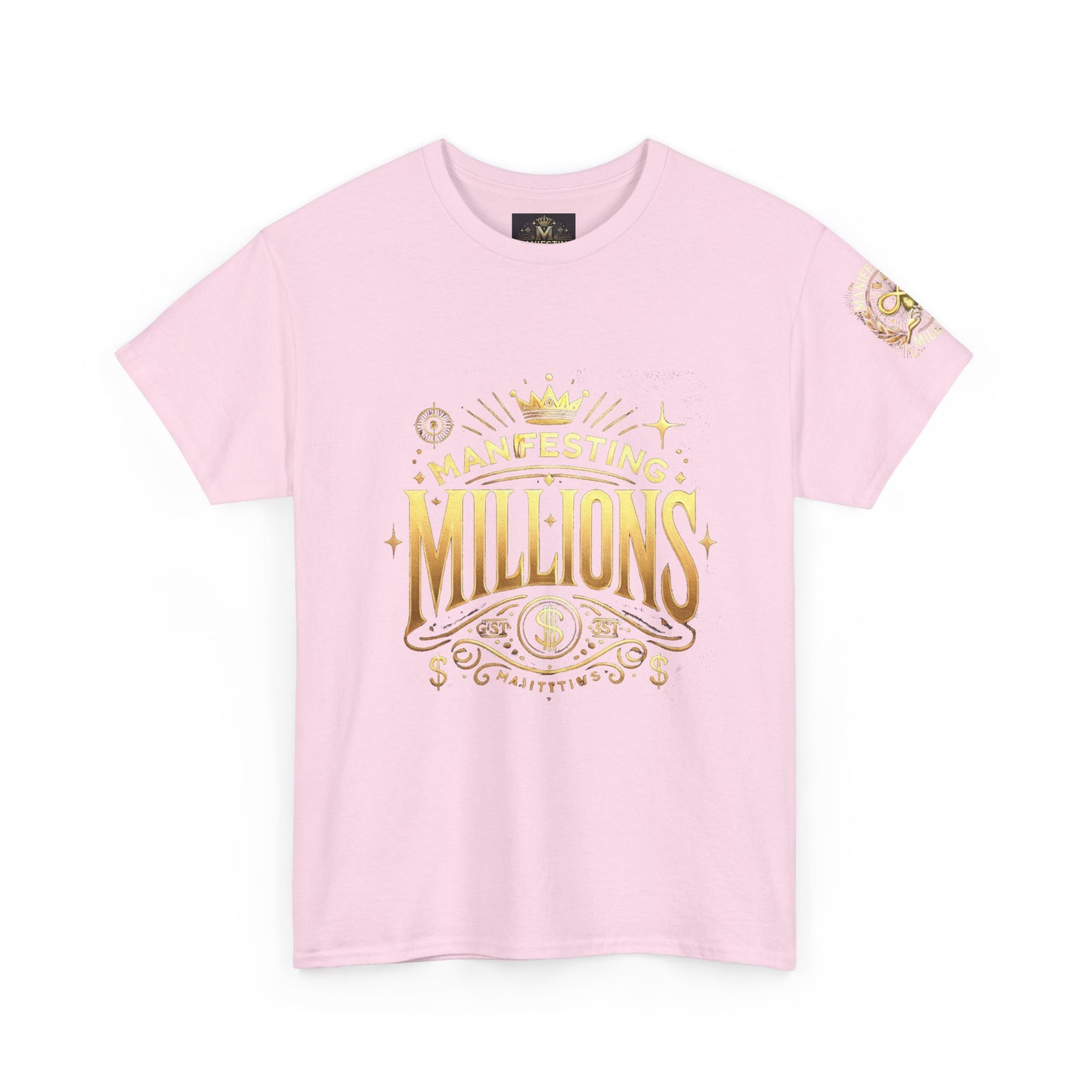Manifesting Millions - Heavy Cotton Tee