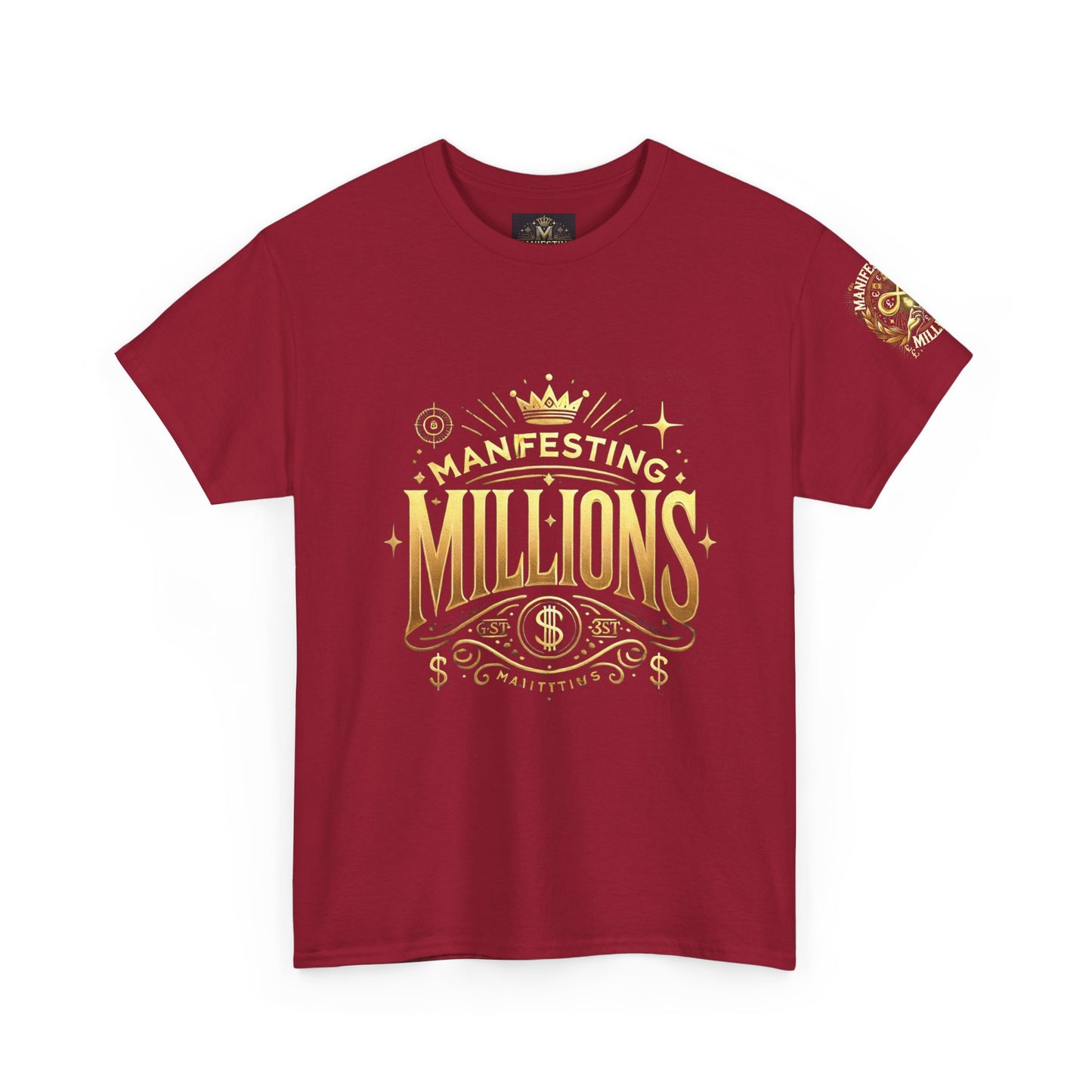 Manifesting Millions - Heavy Cotton Tee