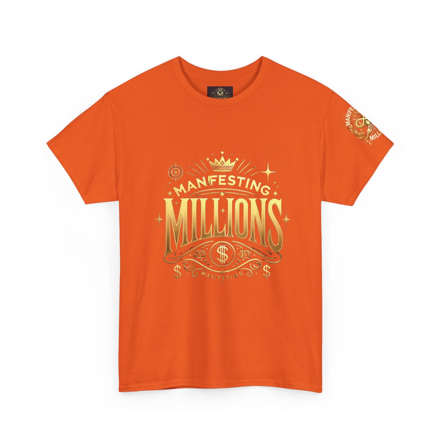 Manifesting Millions - Heavy Cotton Tee