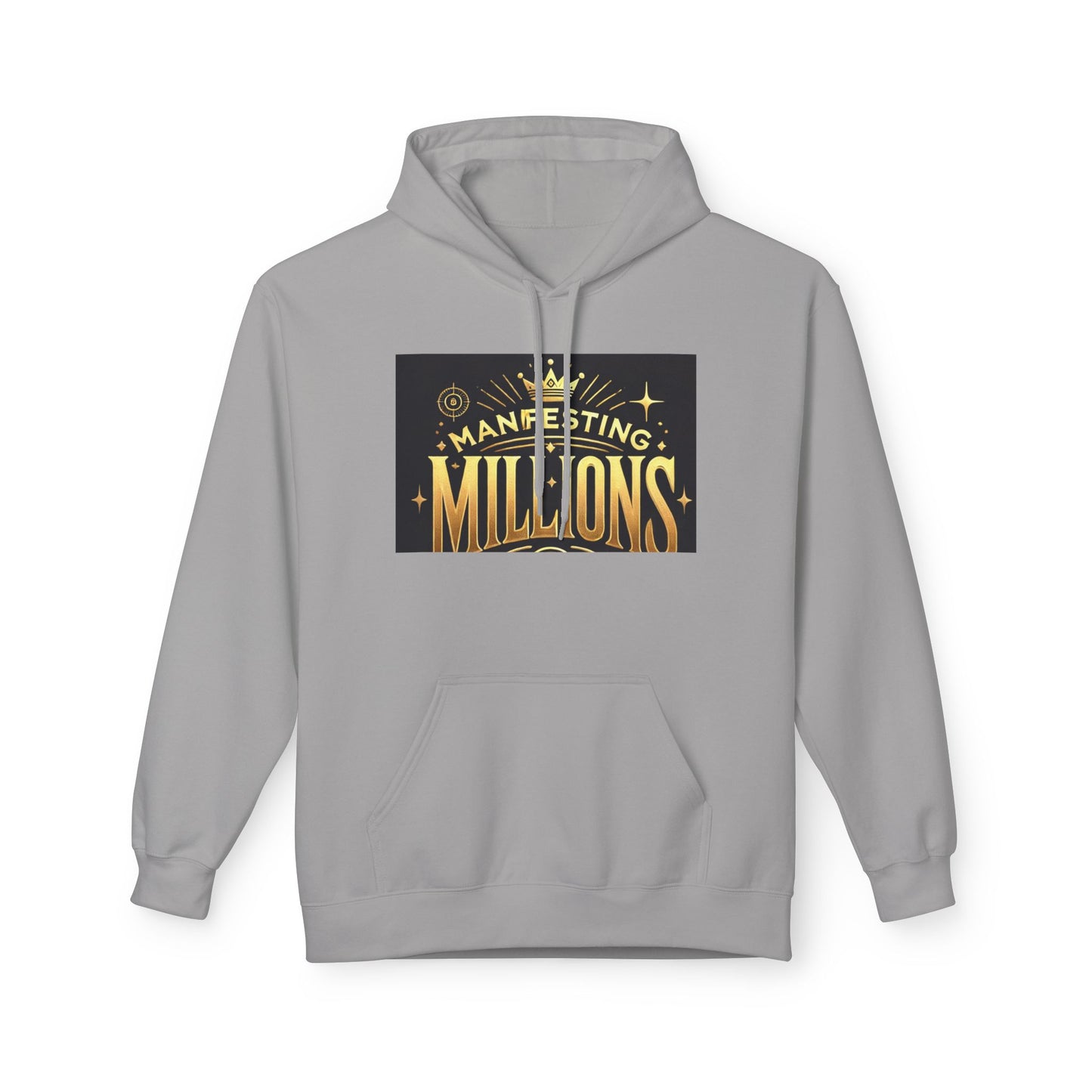 Manifesting Millions - Midweight Softstyle Fleece Hoodie
