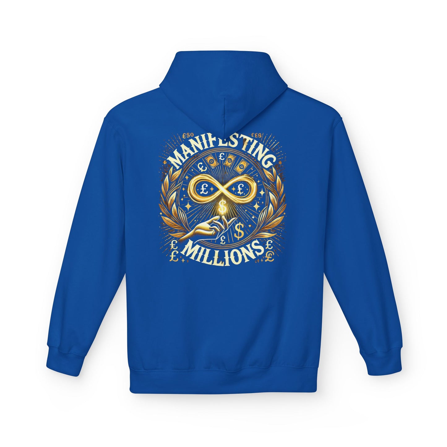 Manifesting Millions - Midweight Softstyle Fleece Hoodie