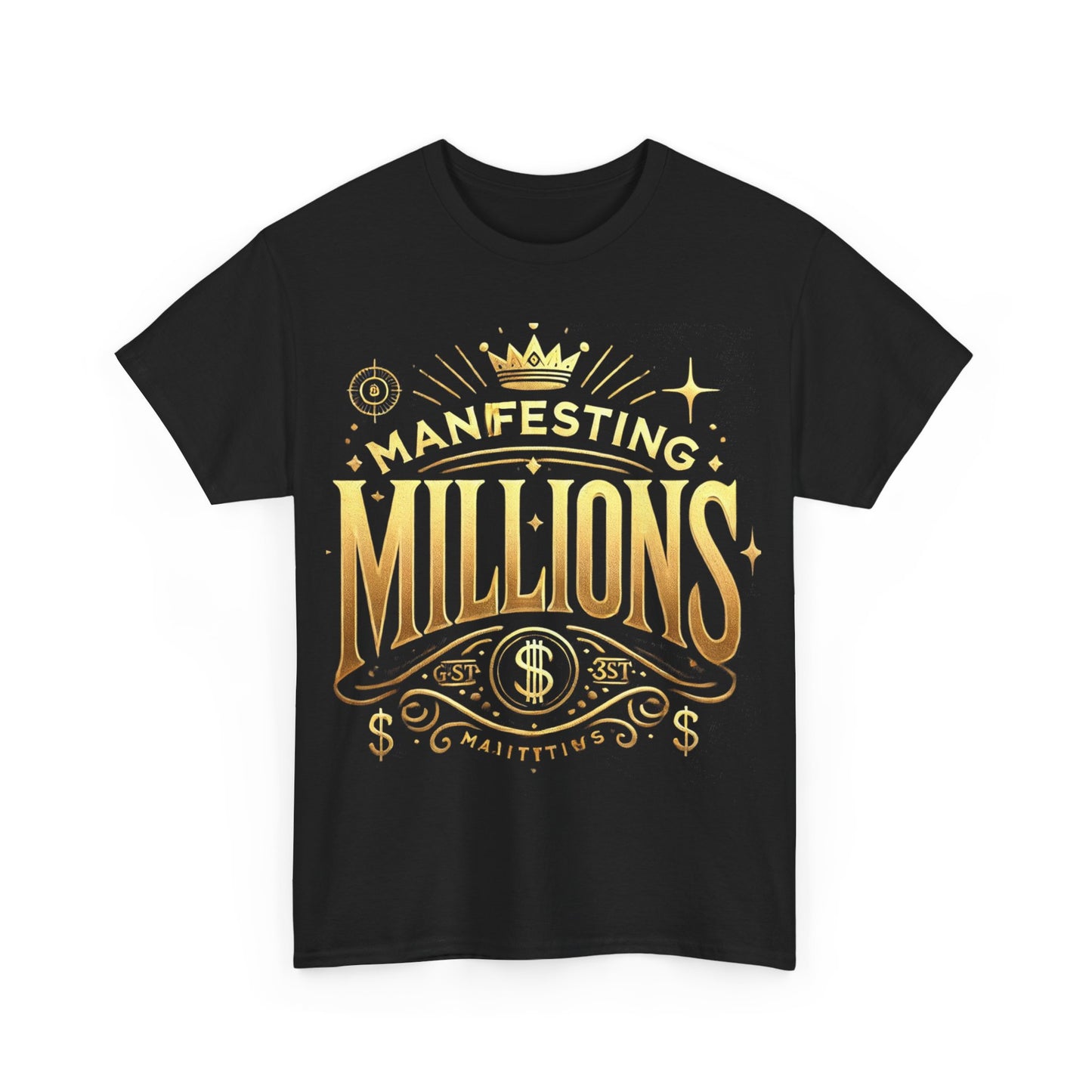 Manifesting Millions- Heavy Cotton T-Shirt